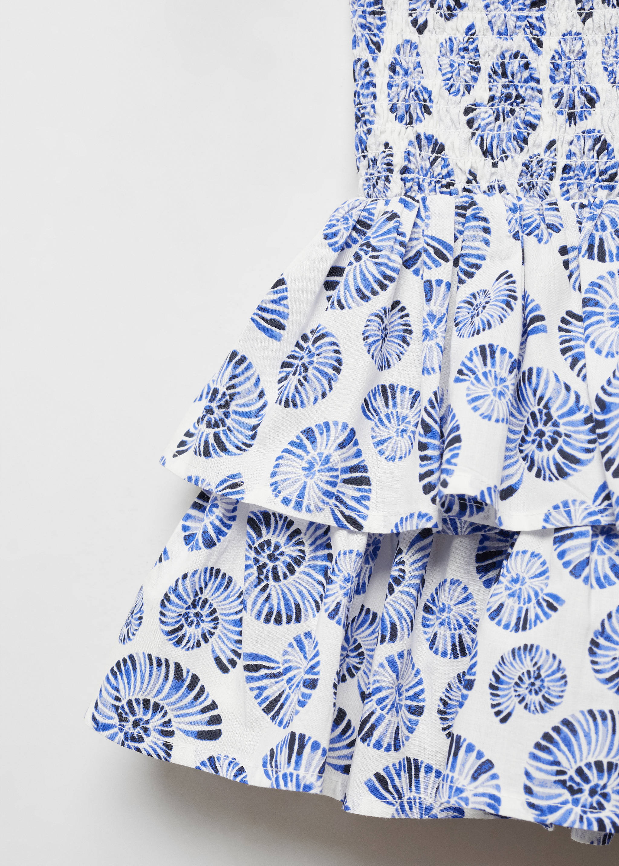 Gathered skirt with ruffles - Details of the article 8