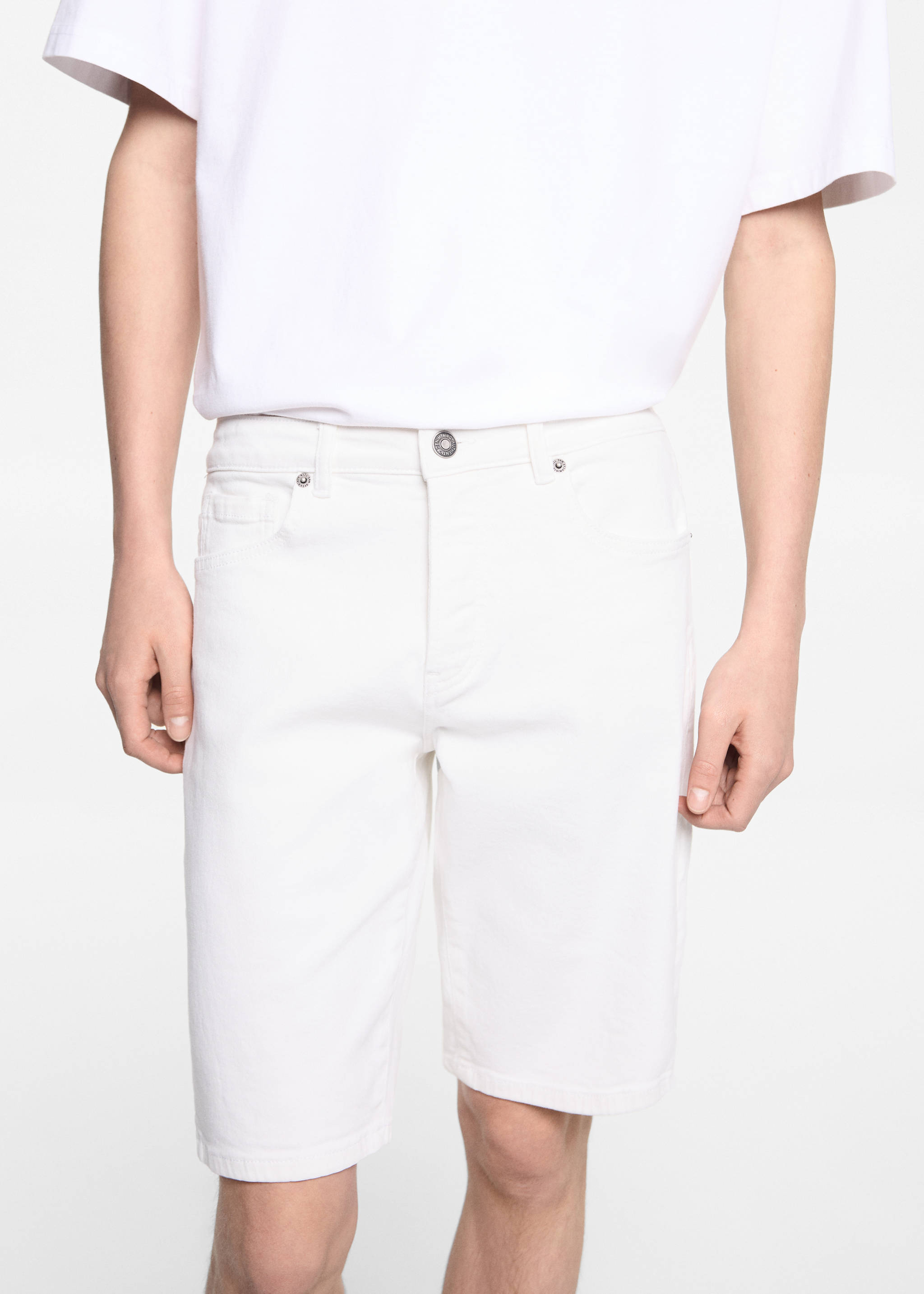 Bermudes denim cotó - Detall de l'article 6