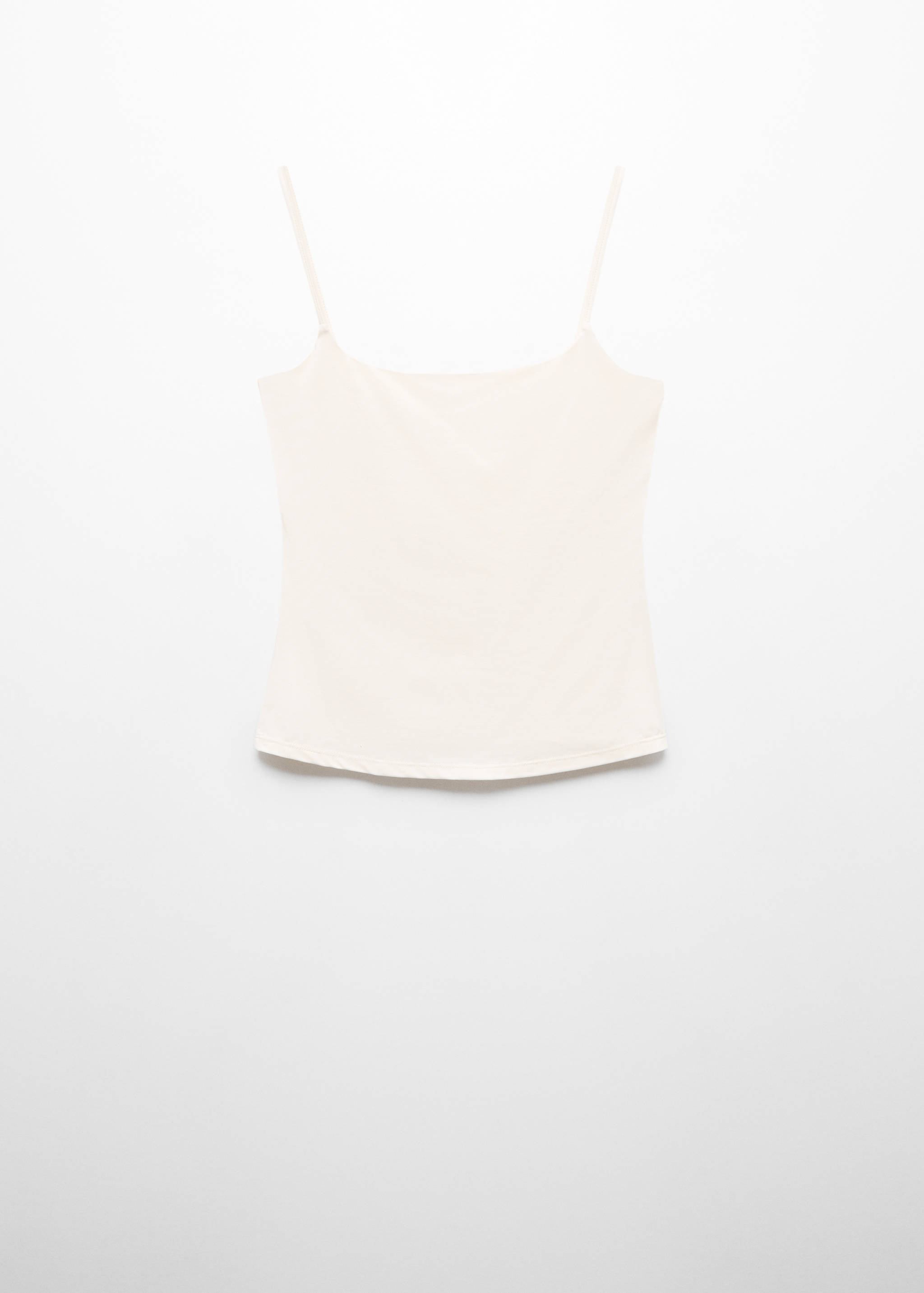 Trägertop mit ausgeschnittenem Dekolleté - Artikel ohne Model