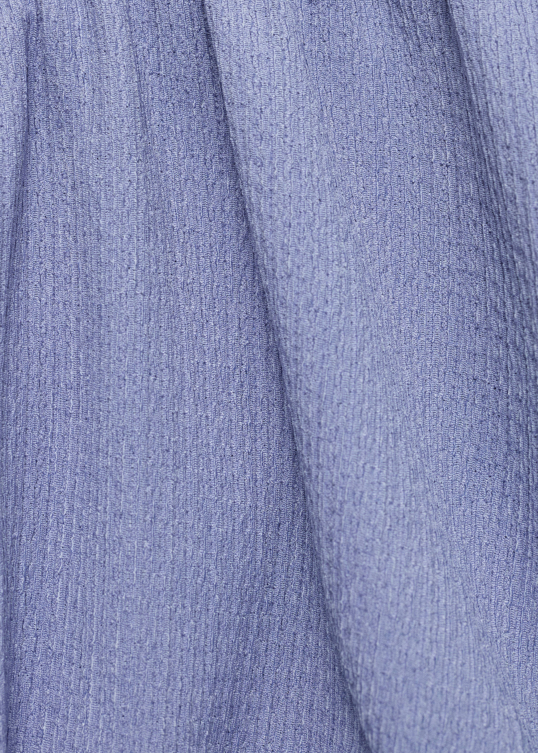 Textured asymmetrical t-shirt - Details of the article 8