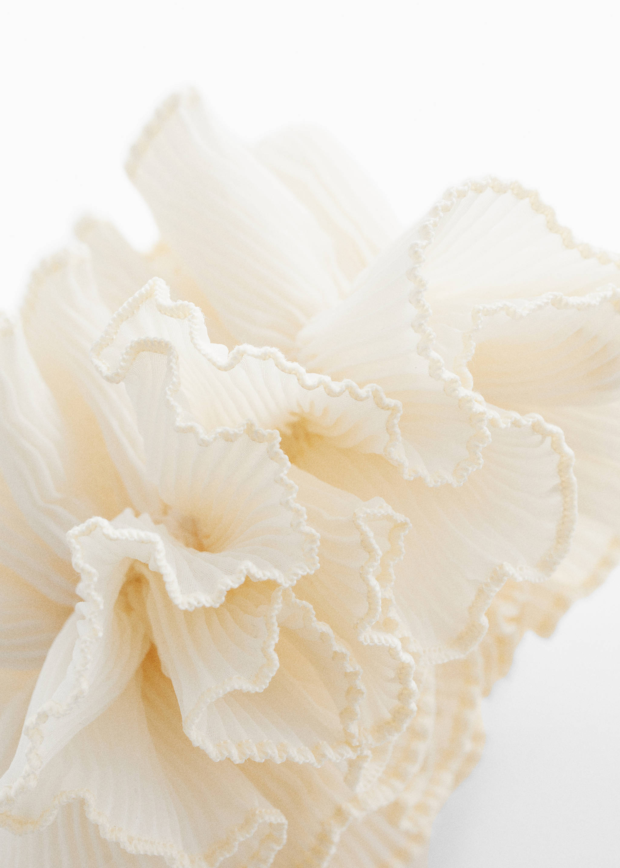 Maxi-flower scrunchie - Medium plane