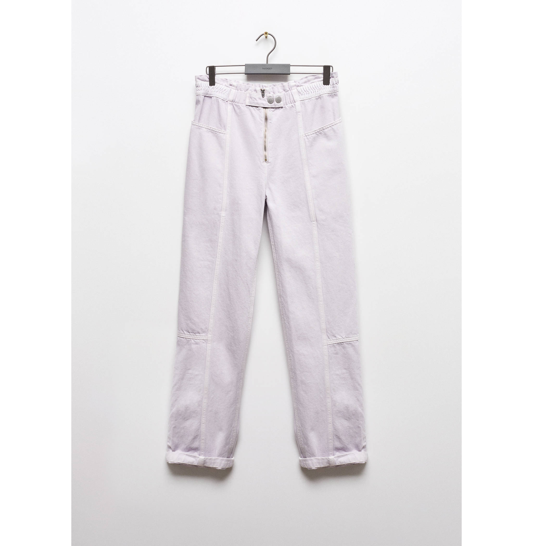 Slouchy jeans with elastic waist - Article without model