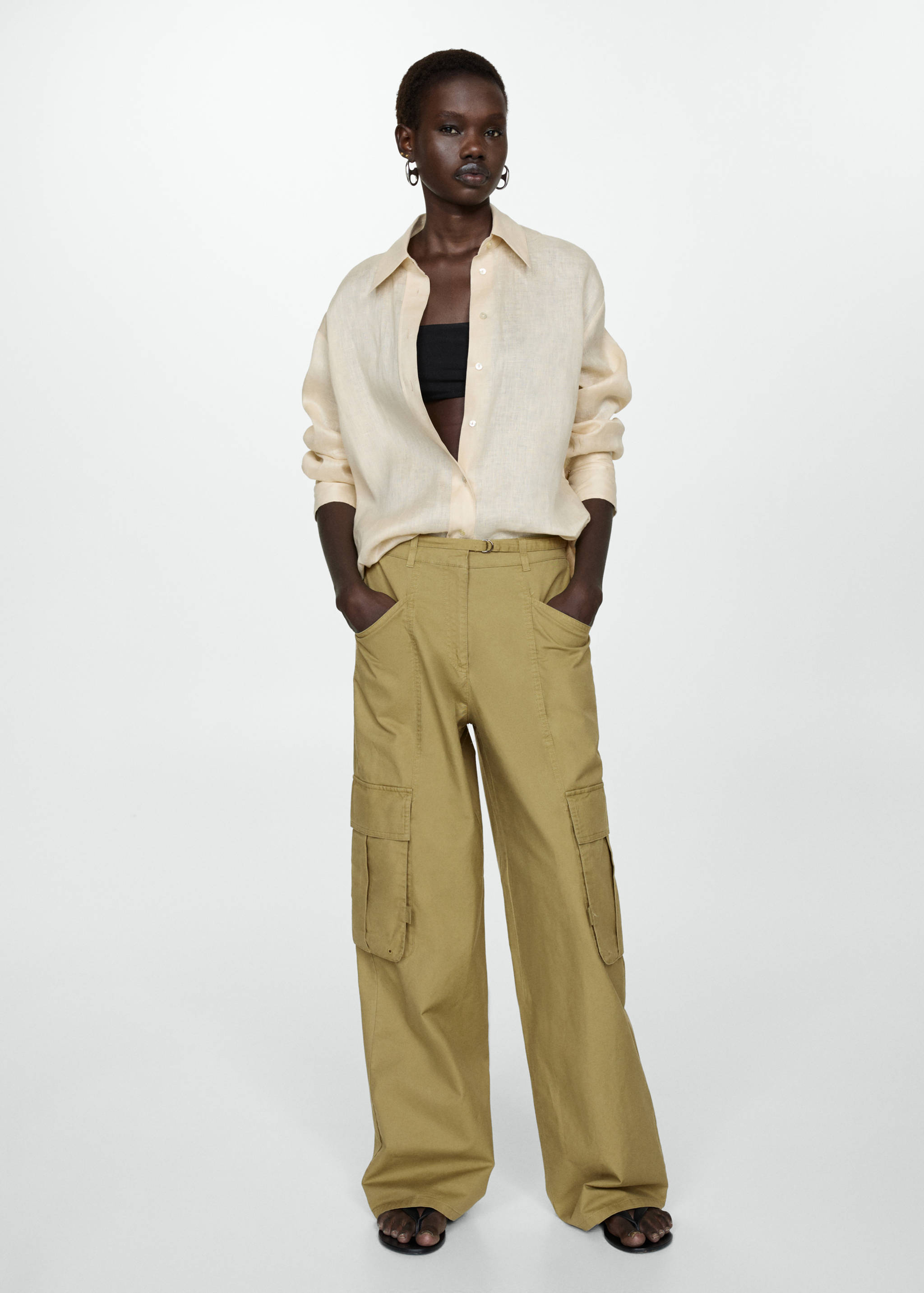 Pantalón cargo bolsillos - Plano general