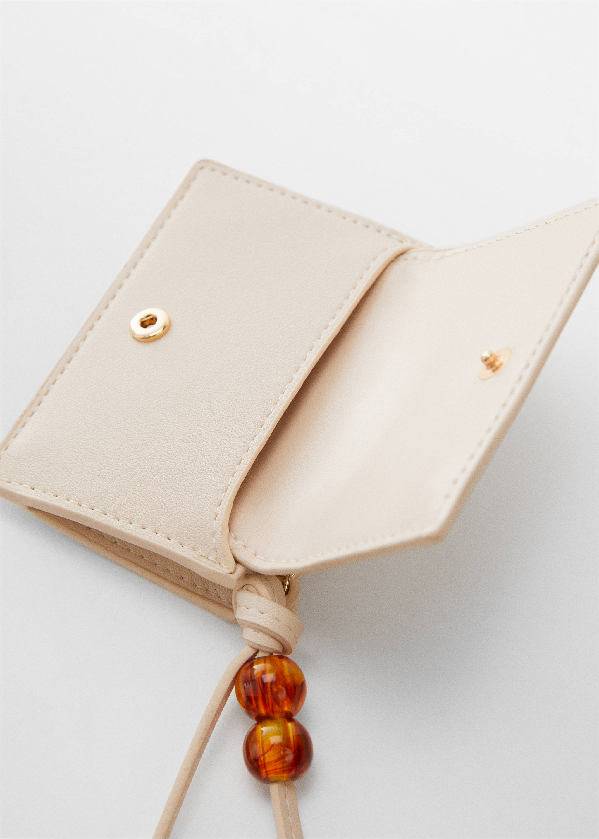 Beads purse - Medium plane, Off White. Ref: 67056326-00.