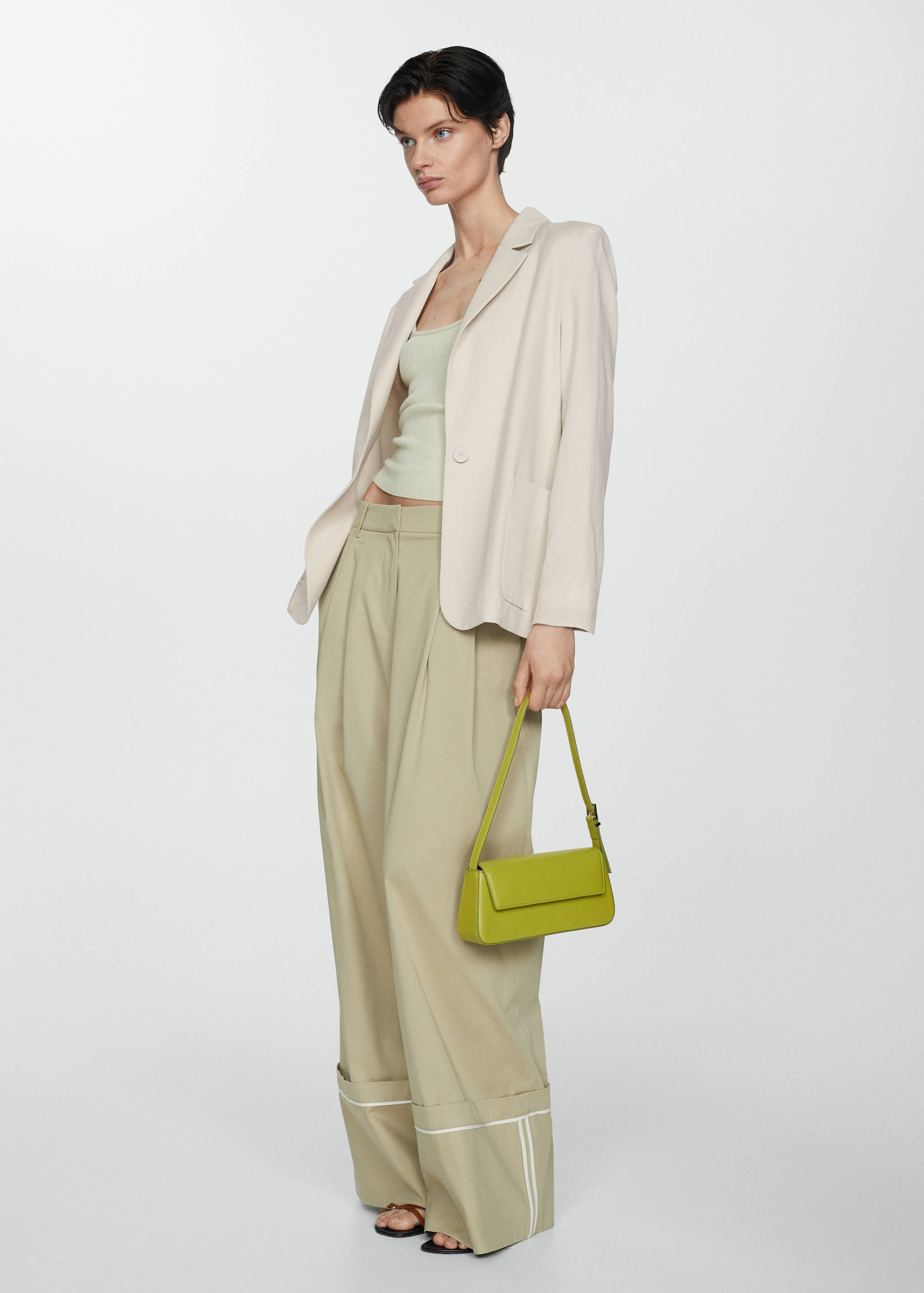 Americana traje bolsillos - Plano general