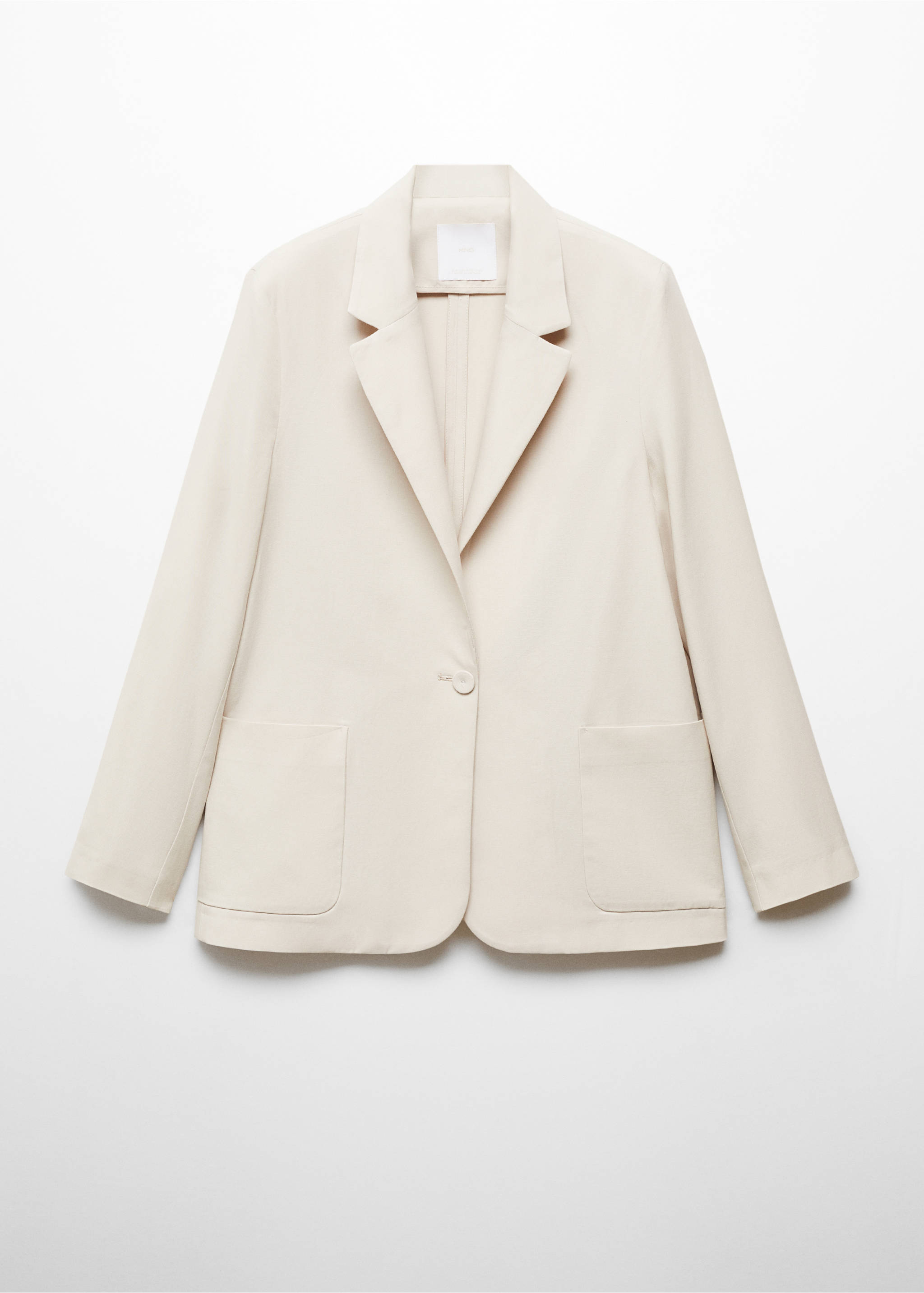 Pockets suit blazer - Article without model, Light/Pastel Grey. Ref: 67056332-00.