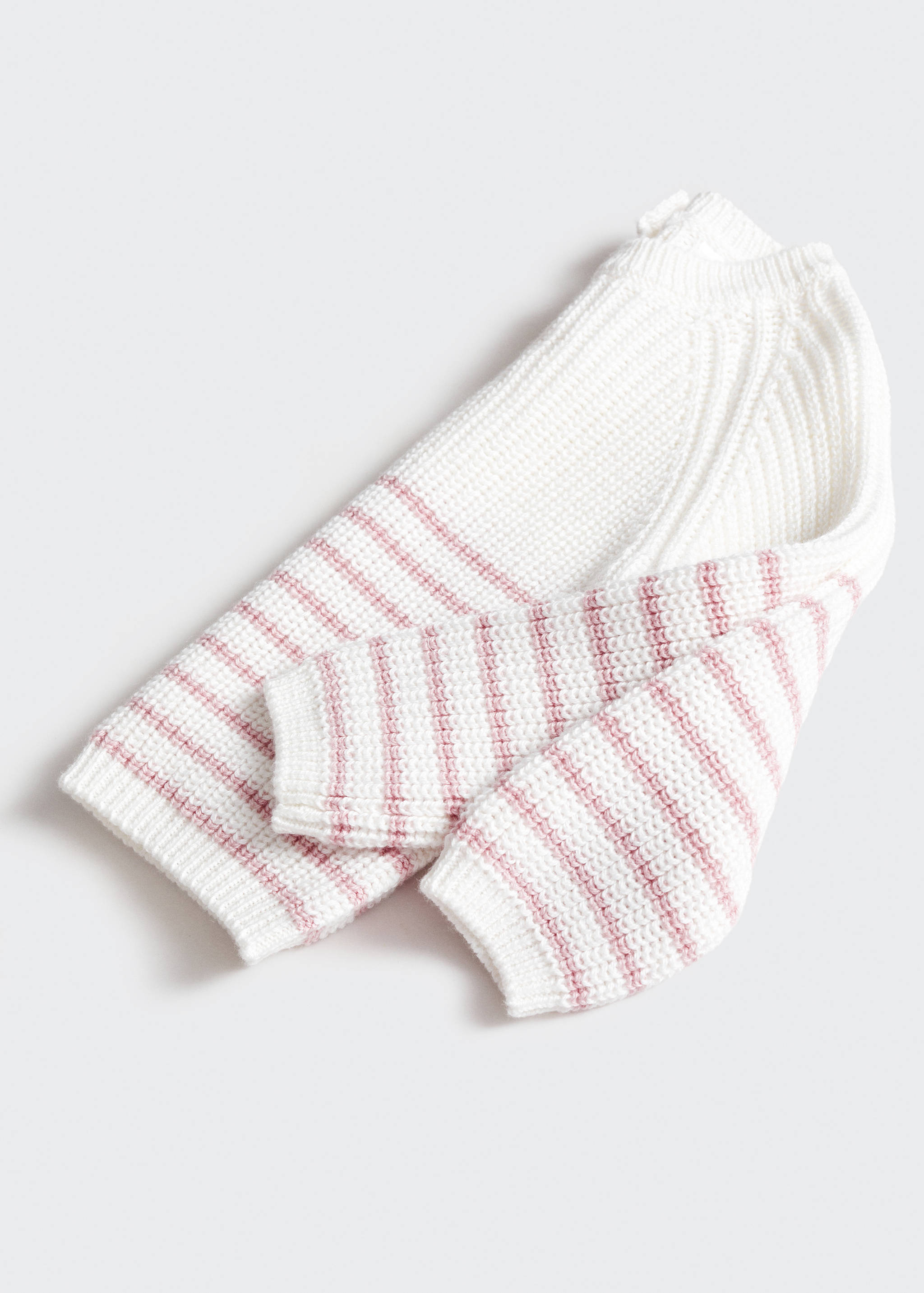 Knit striped sweater - Details of the article 8