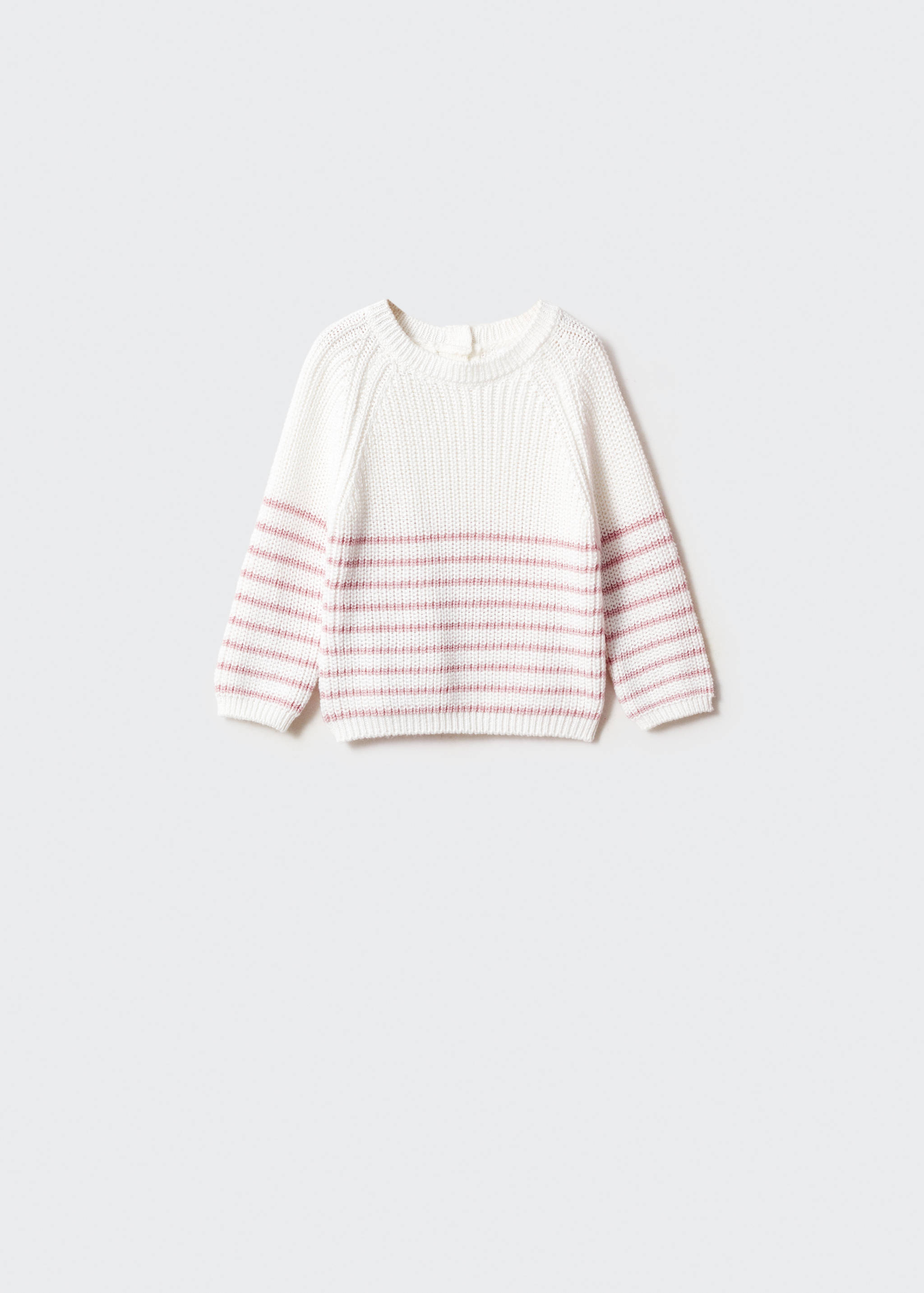 Gestreifter Strickpullover - Artikel ohne Model
