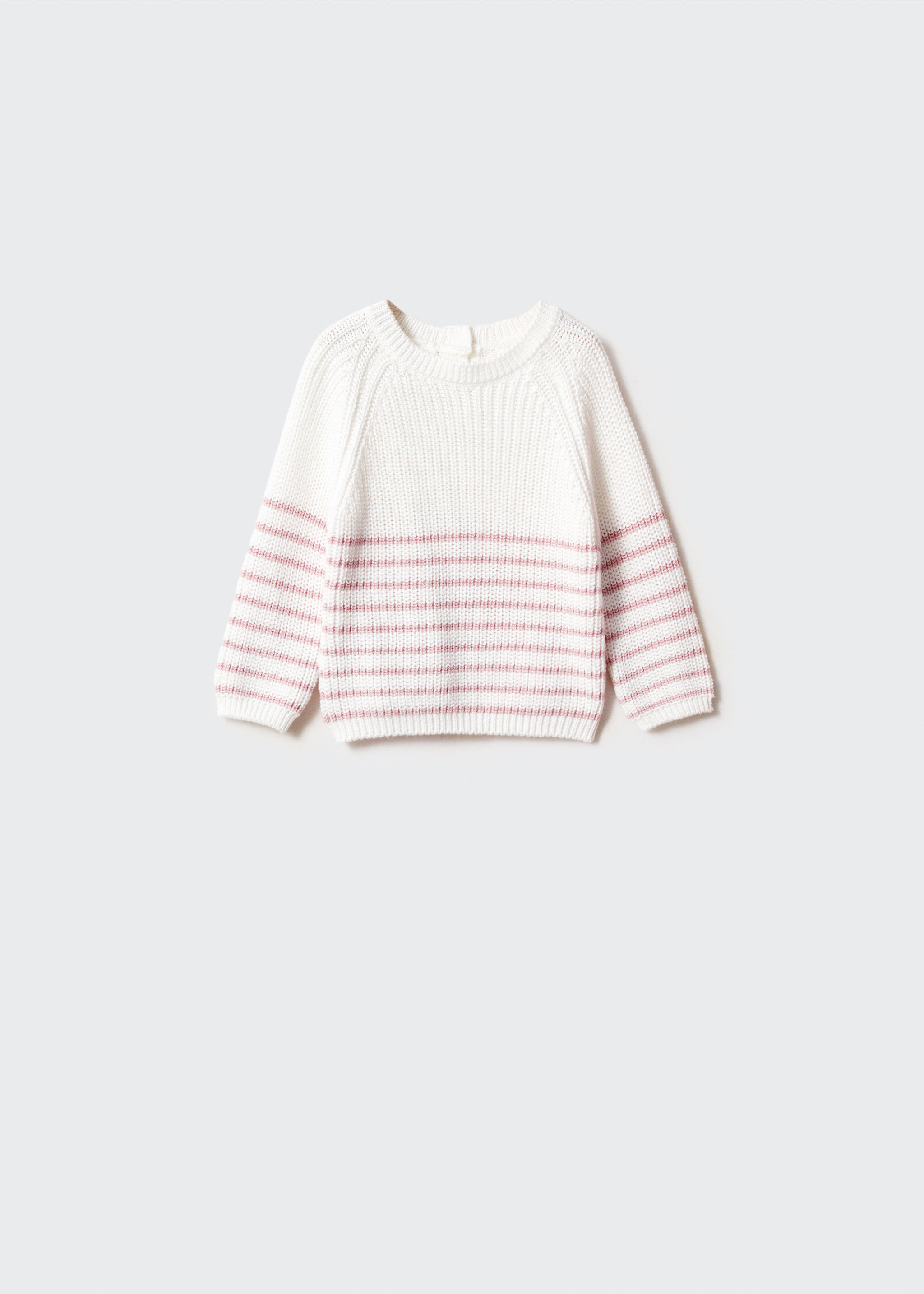 Knit striped sweater - Article without model