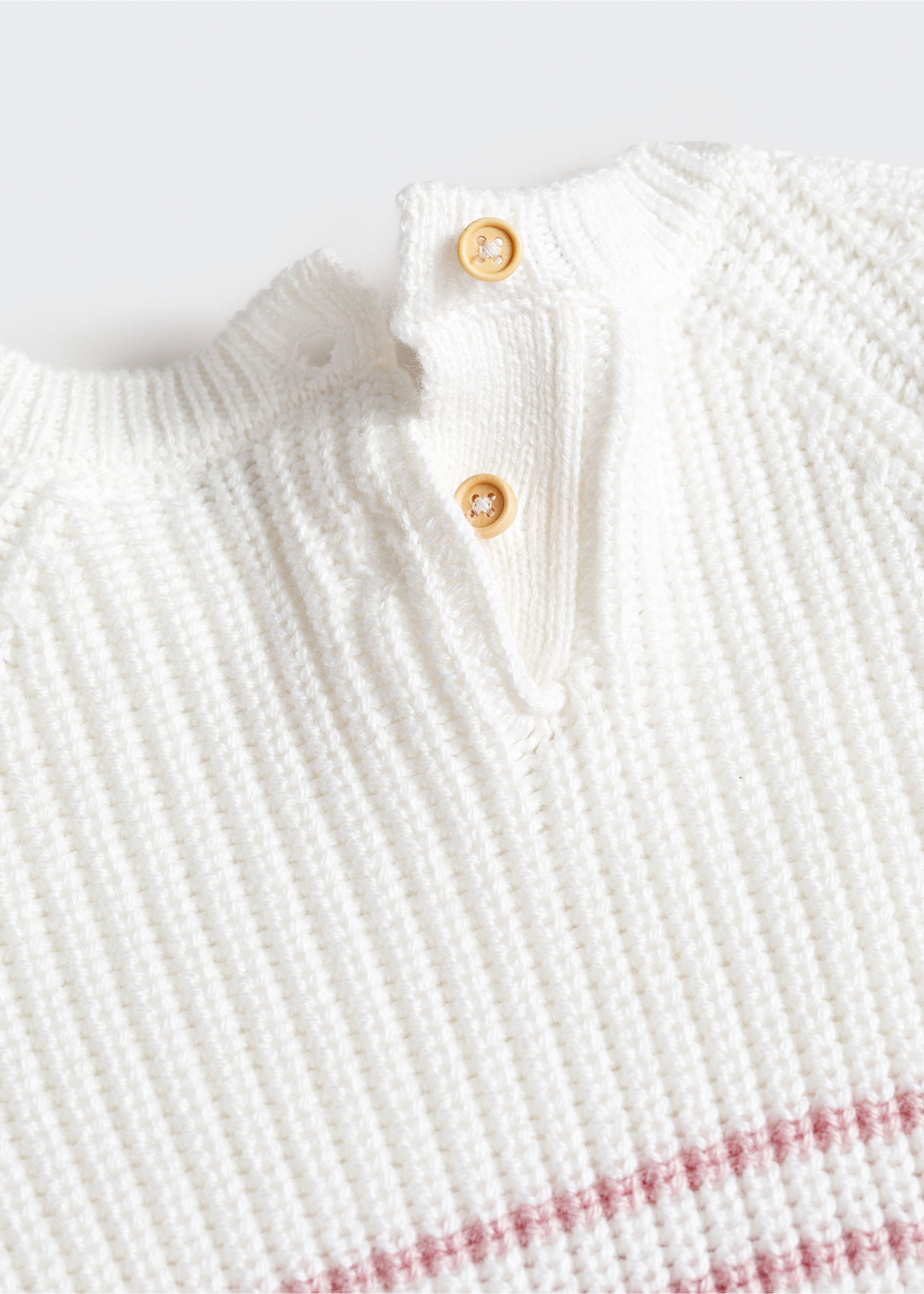 Knit striped sweater - Details of the article 0