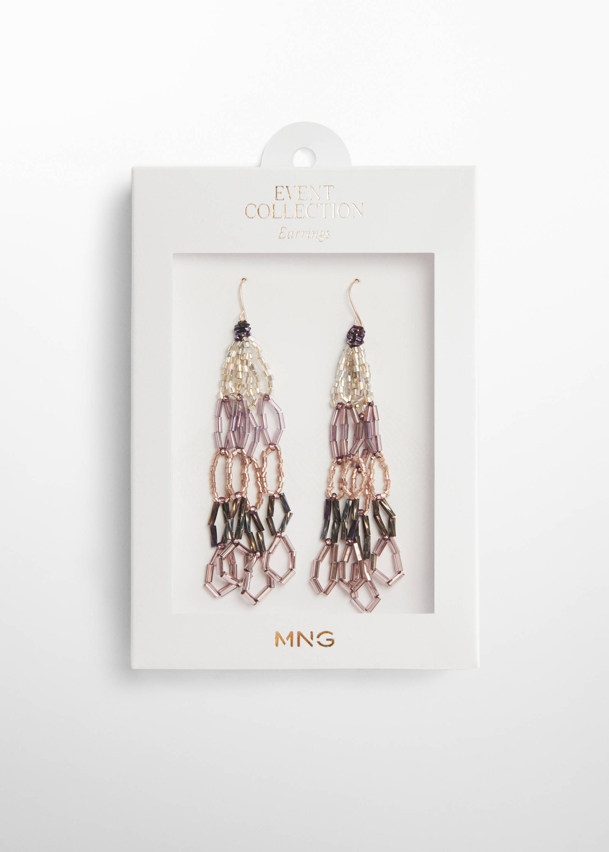 Boucles d’oreilles pendantes cristaux - Détail de l'article 1