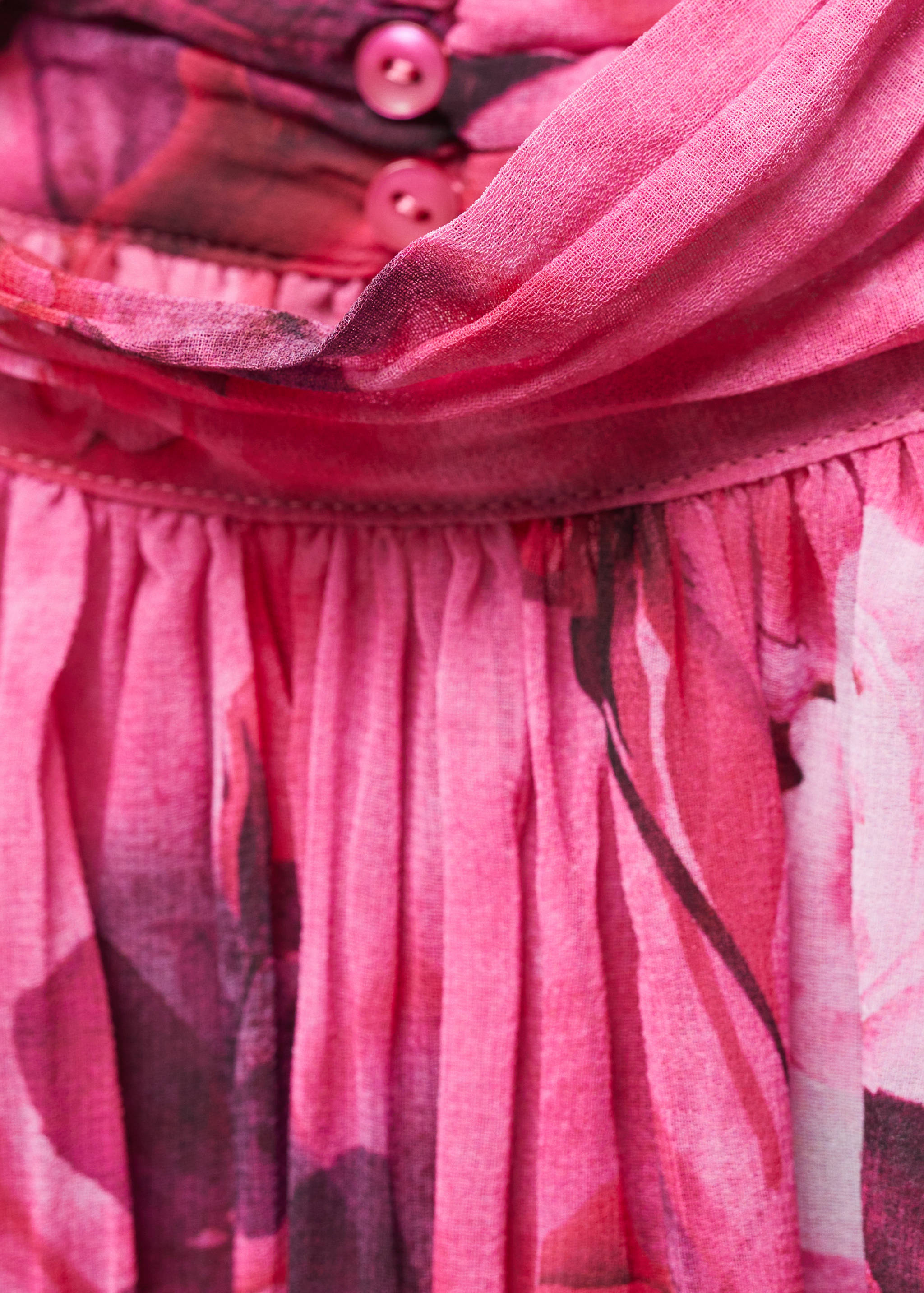 Blouse imprimée emmanchures américaines - Détail de l'article 8