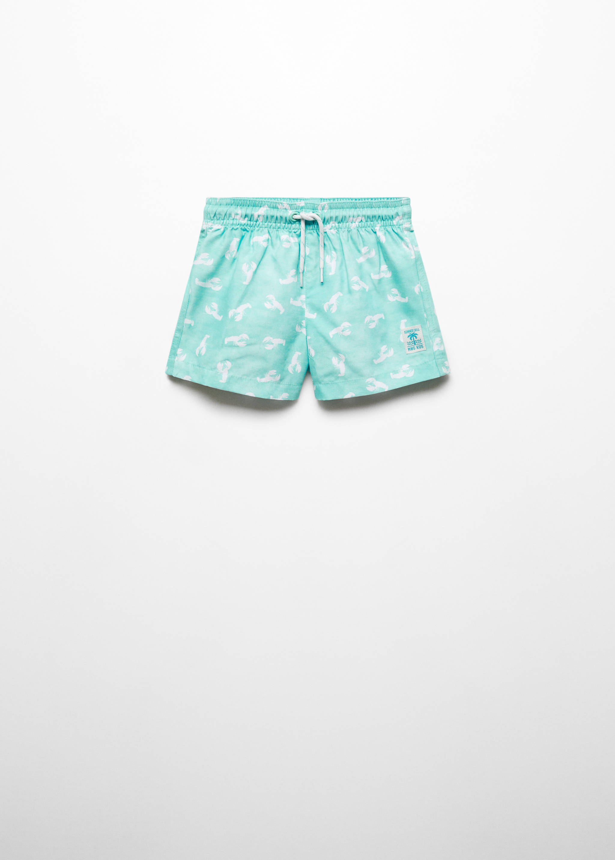 Plavky s potiskem langusty - Zboží bez modelu