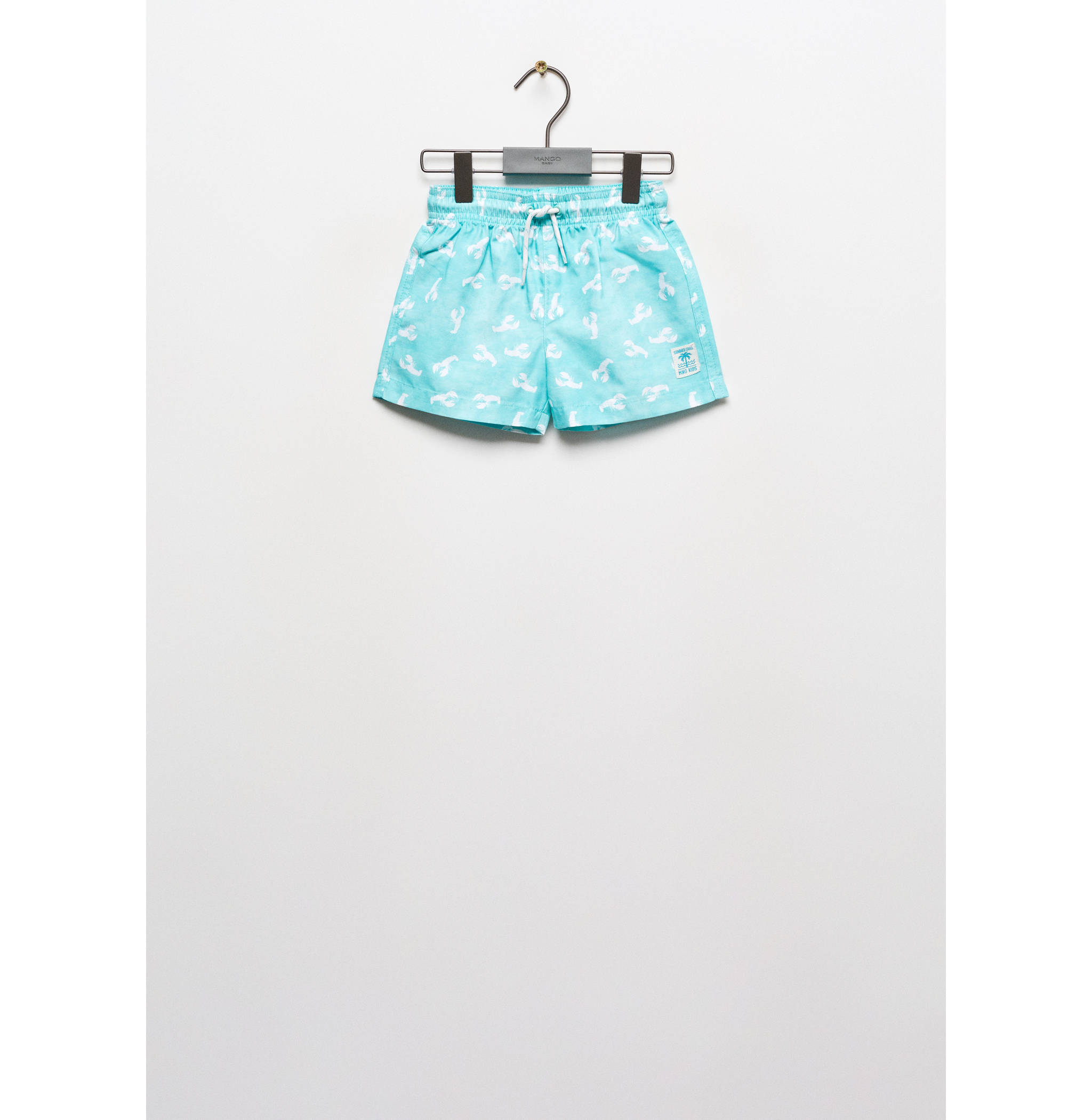 Lobster-print swimming costume - Article without model