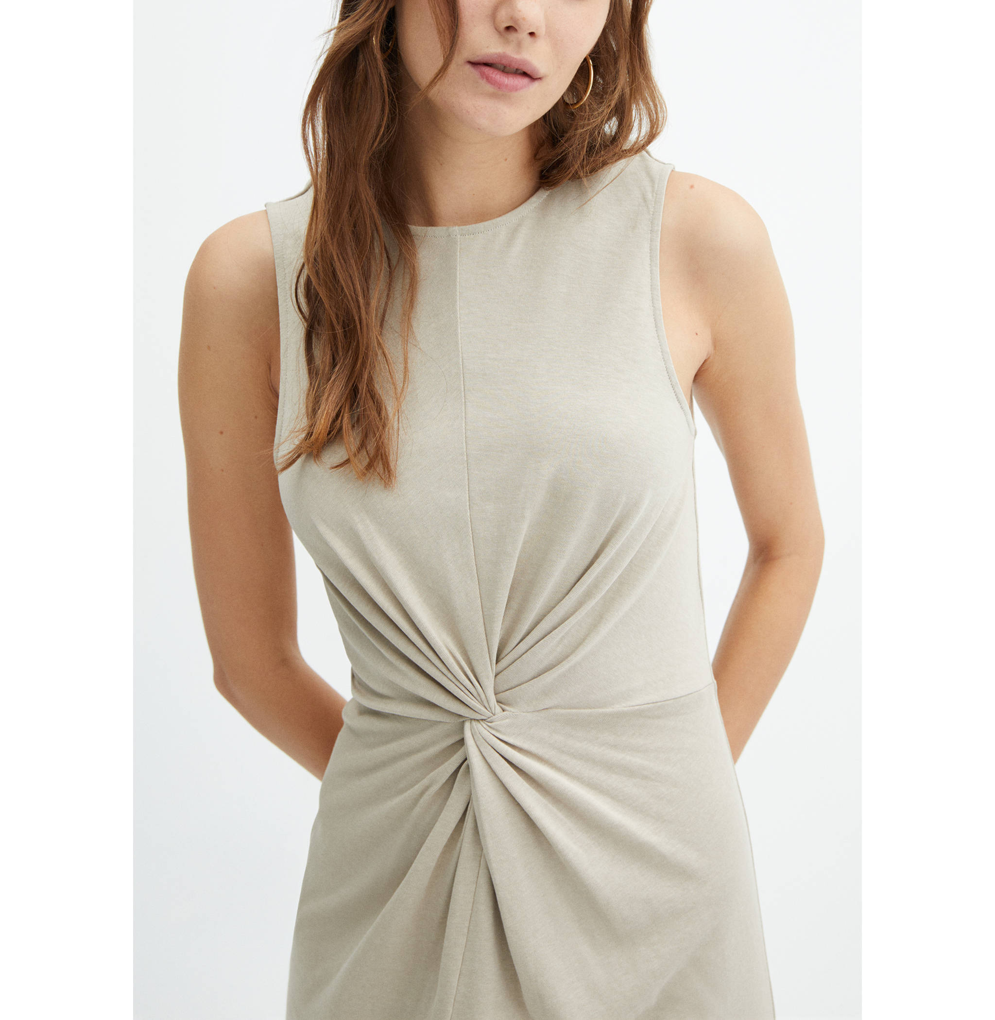 Vestido algodón nudo - Detalle del artículo 3