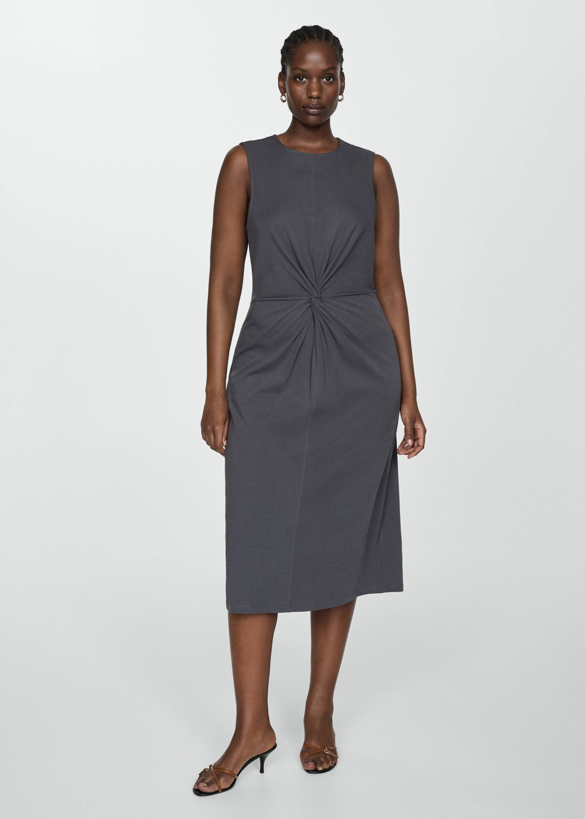 Vestido algodón nudo - Detalle del artículo 3