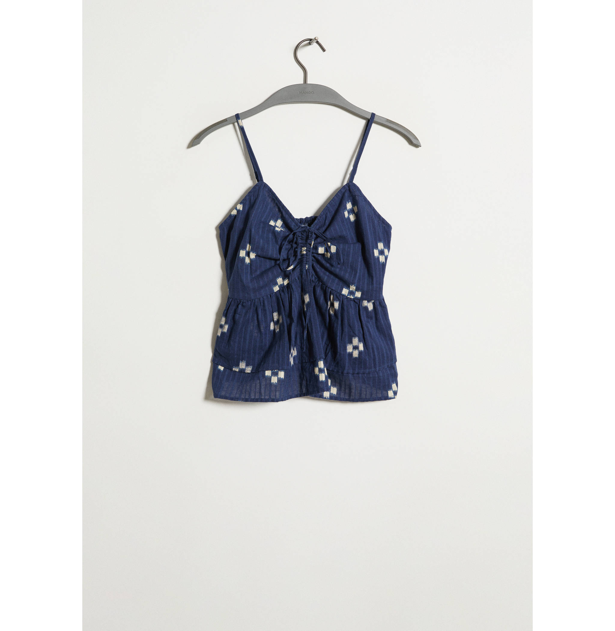 Ruched strapless top - Article without model