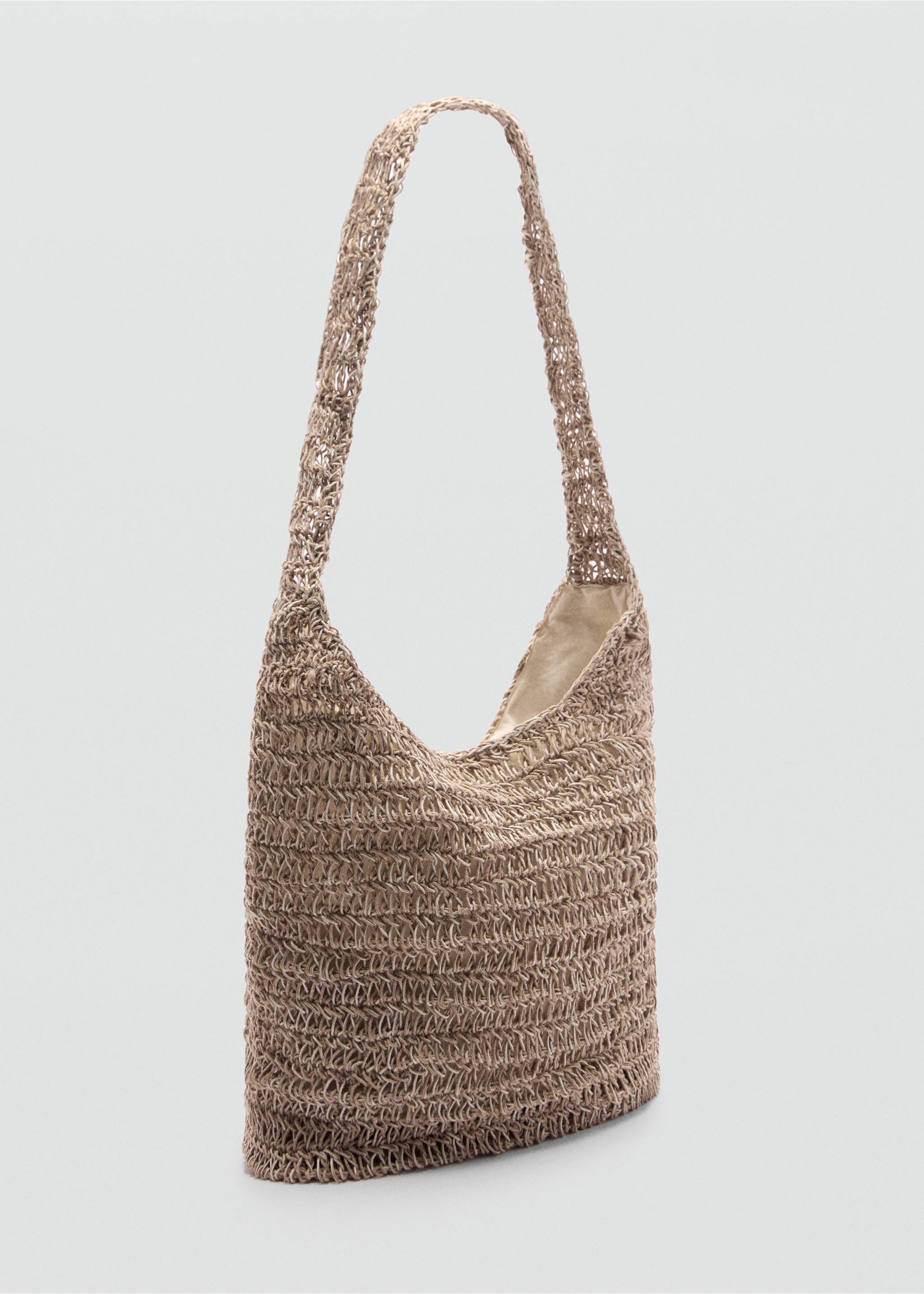 Sac shopper jute - Plan moyen, Beige. Ref: 67057115-00.
