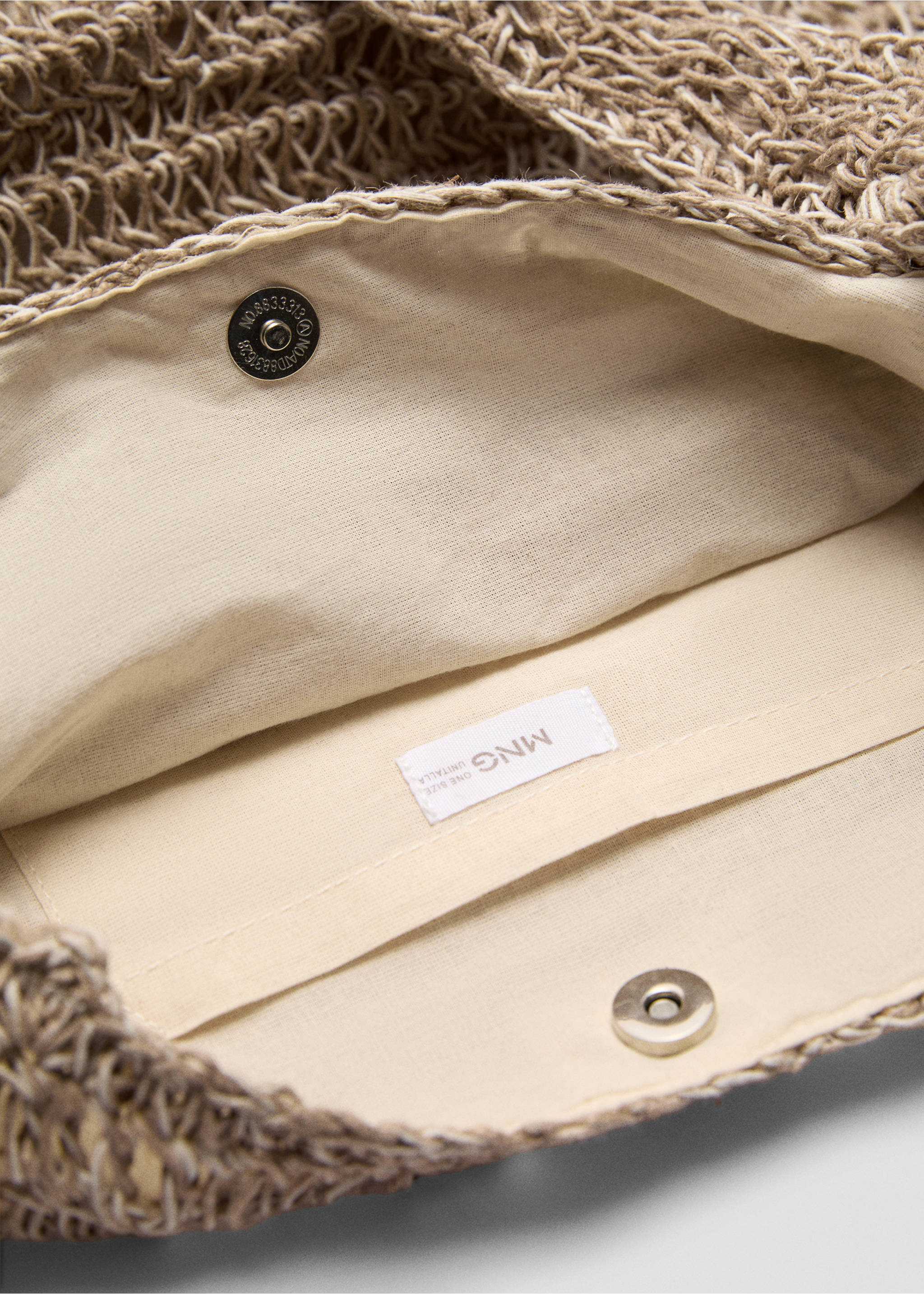 Sac shopper jute - Détail de l'article 1, Beige. Ref: 67057115-00.