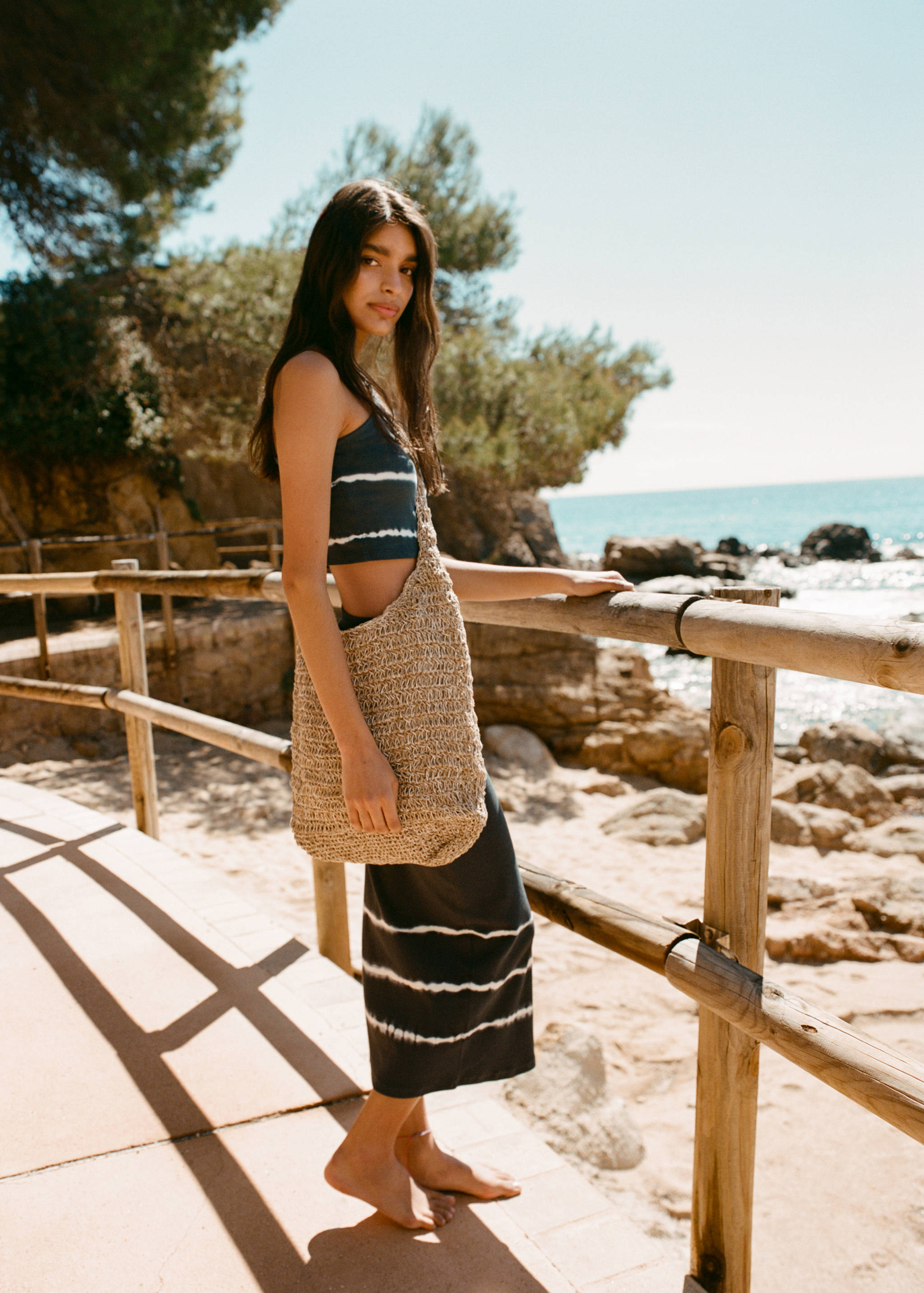 Kabelka shopper z juty - Detail zboží 6