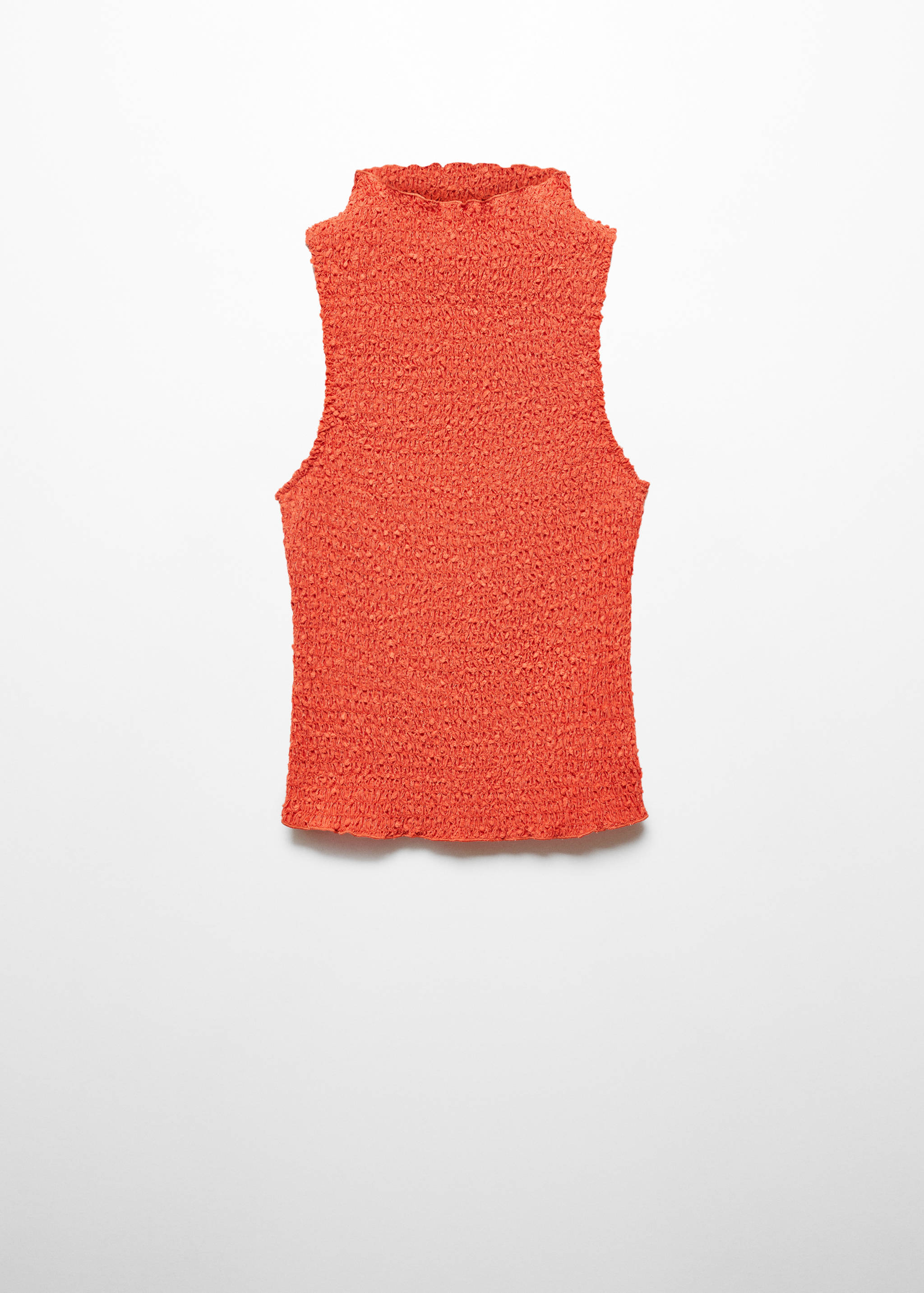 Ruched-texture top - Article without model