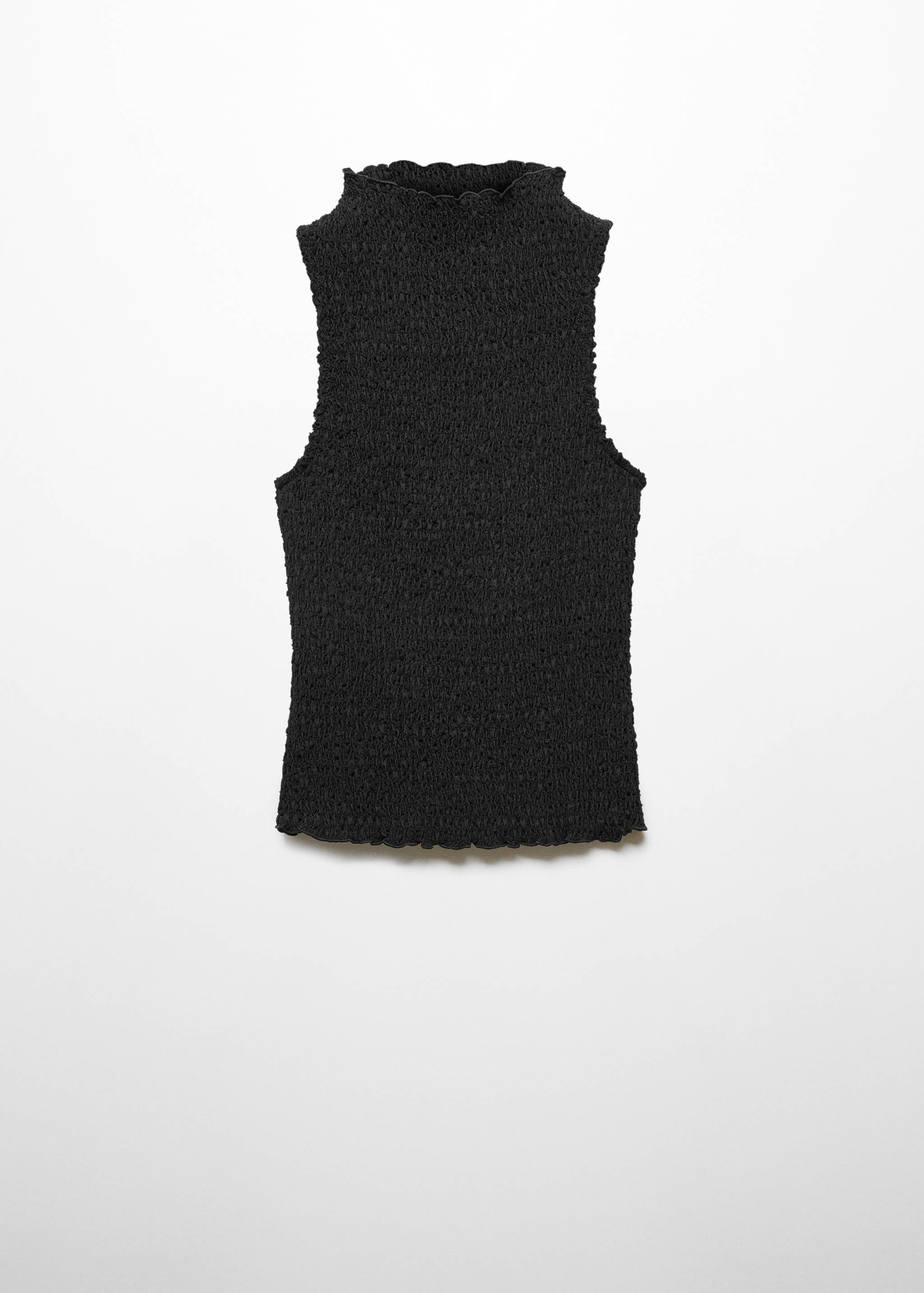 Ruched-texture top - Article without model