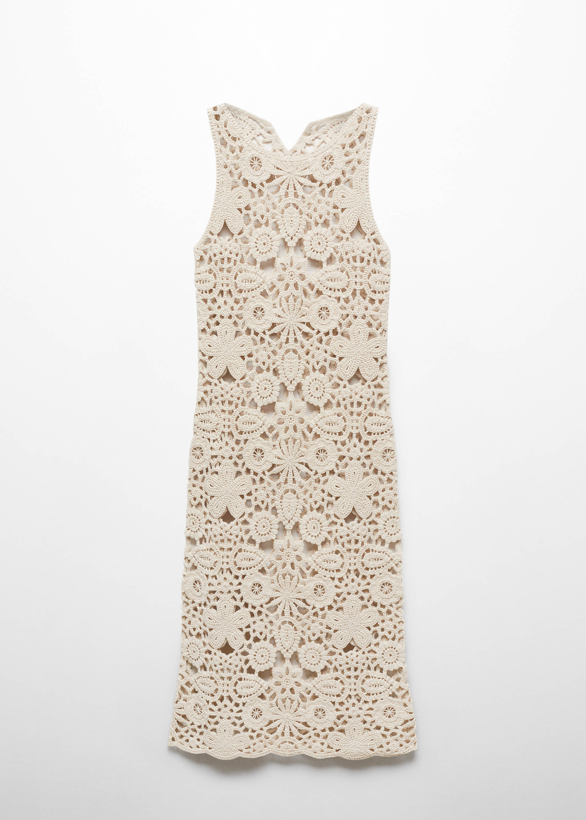 100% cotton crochet dress - Article without model