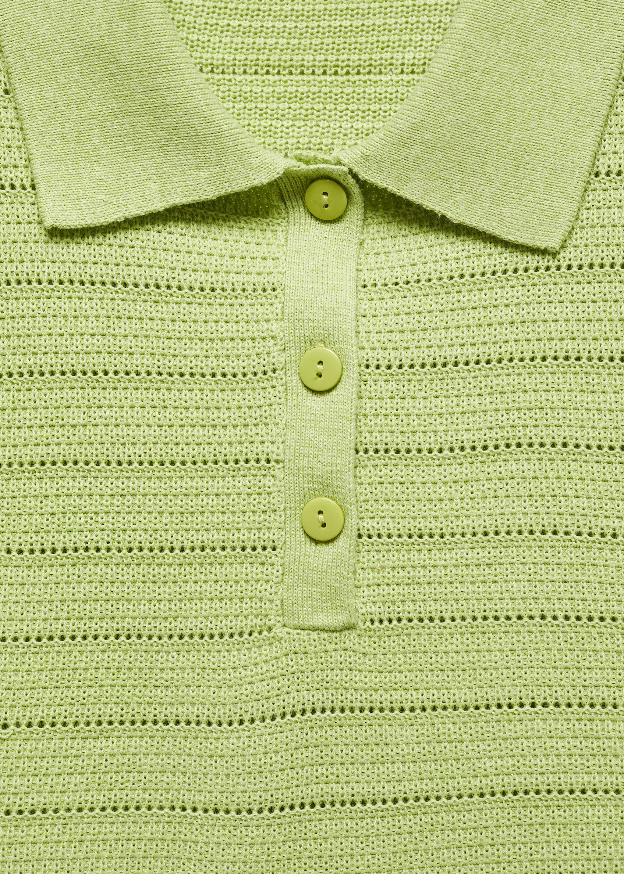 Pull-over col polo manches courtes - Détail de l'article 8