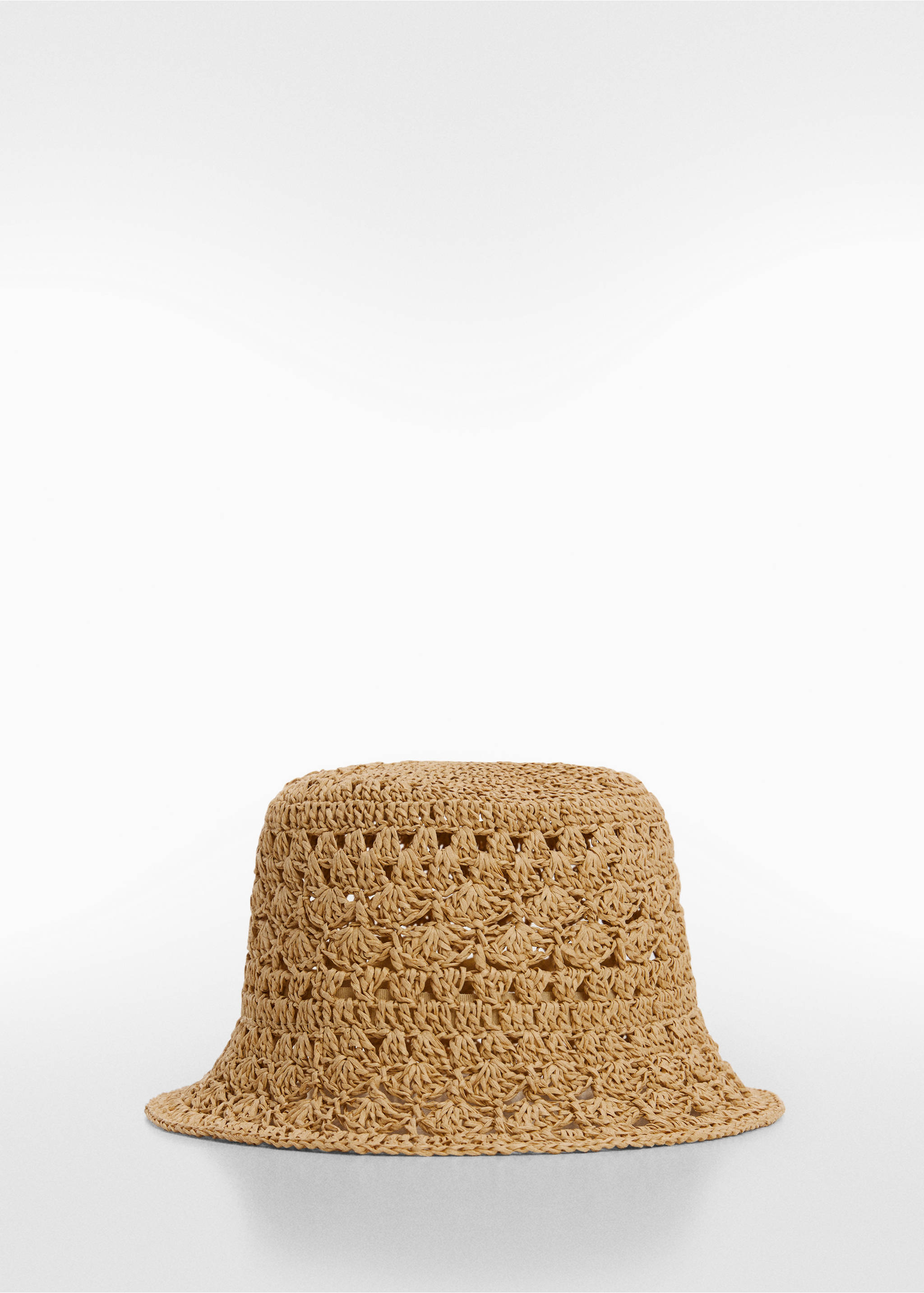 Hut aus Naturfaser - Artikel ohne Model, Ecru. Ref: 67057684-00.