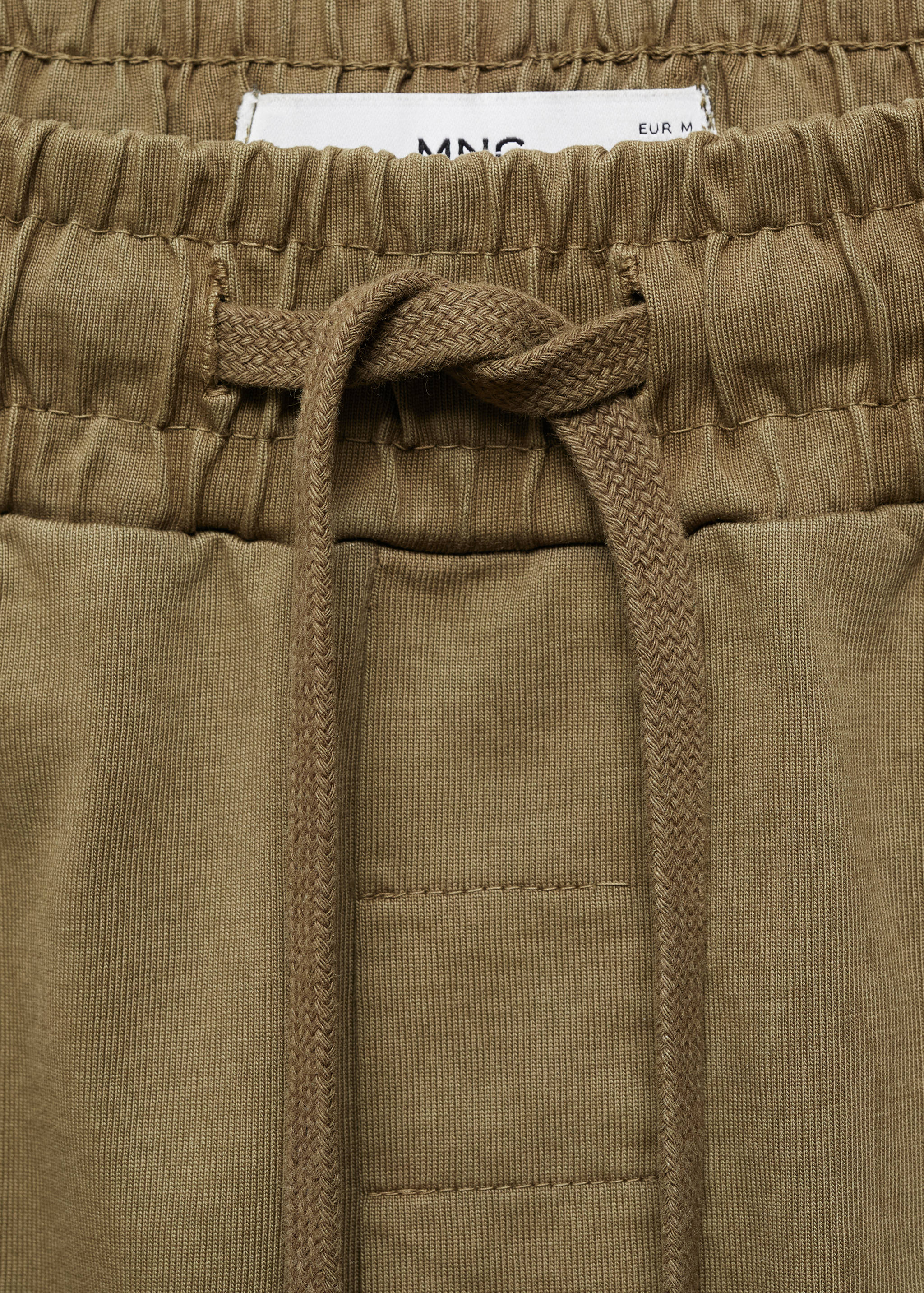 100% cotton bermuda shorts with drawstring - Details of the article 8