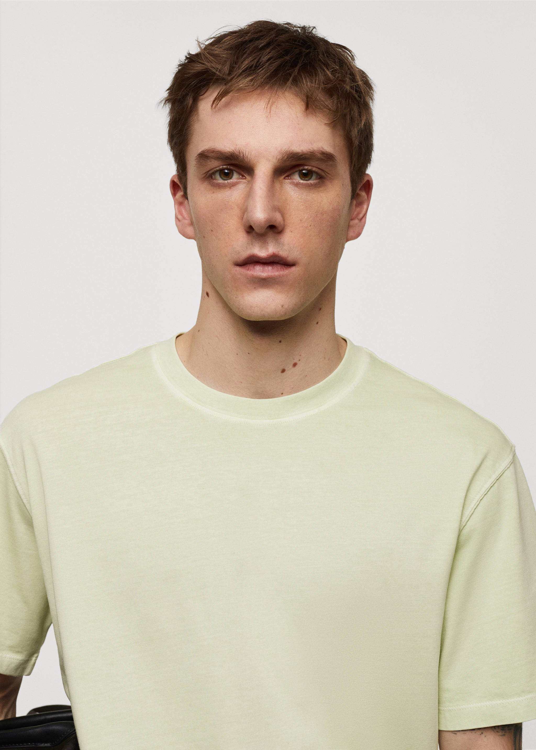 100% cotton relaxed-fit t-shirt - Details of the article 1
