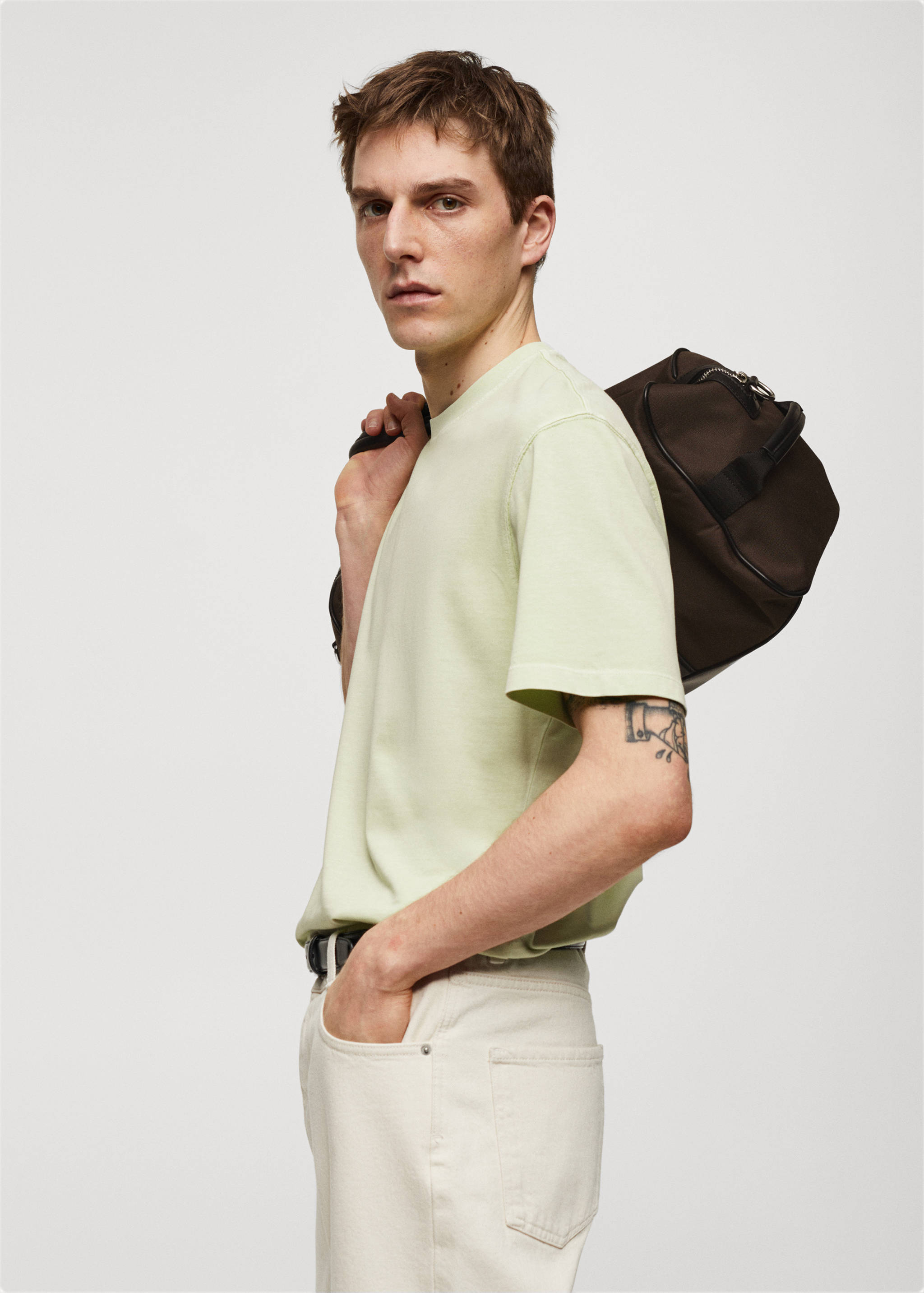 100% cotton relaxed-fit t-shirt - Details of the article 2