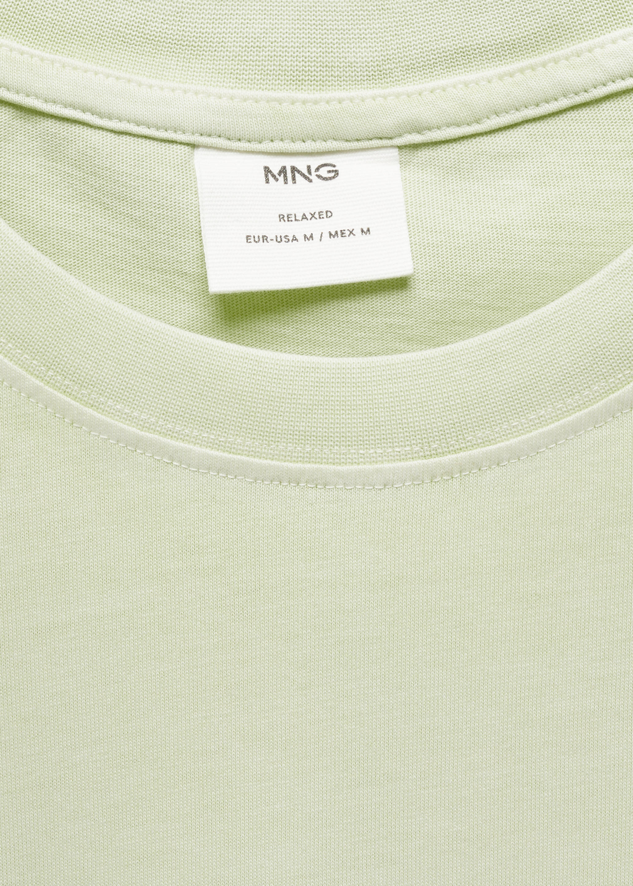 100% cotton relaxed-fit t-shirt - Details of the article 8