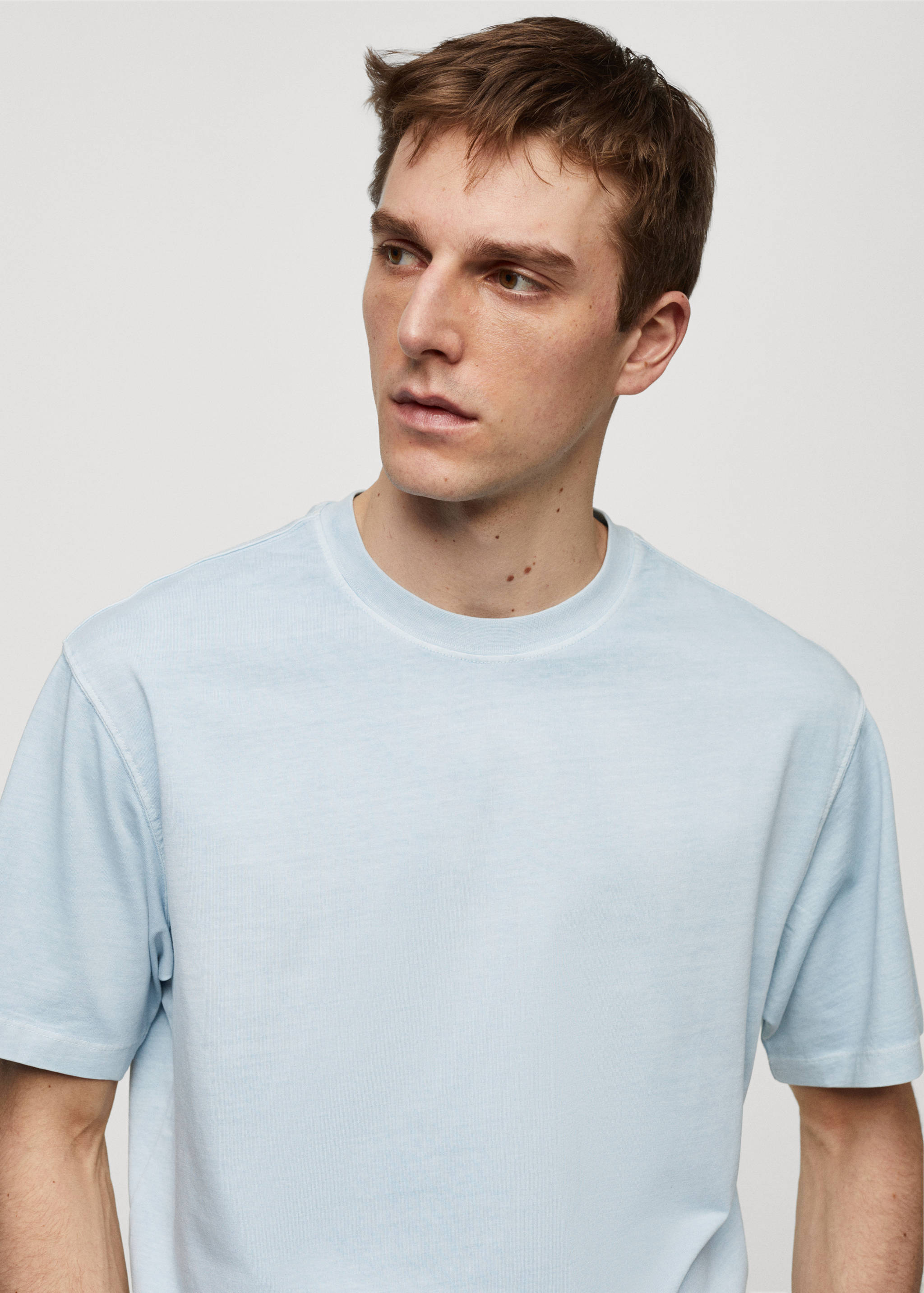 100% cotton relaxed-fit t-shirt - Details of the article 1