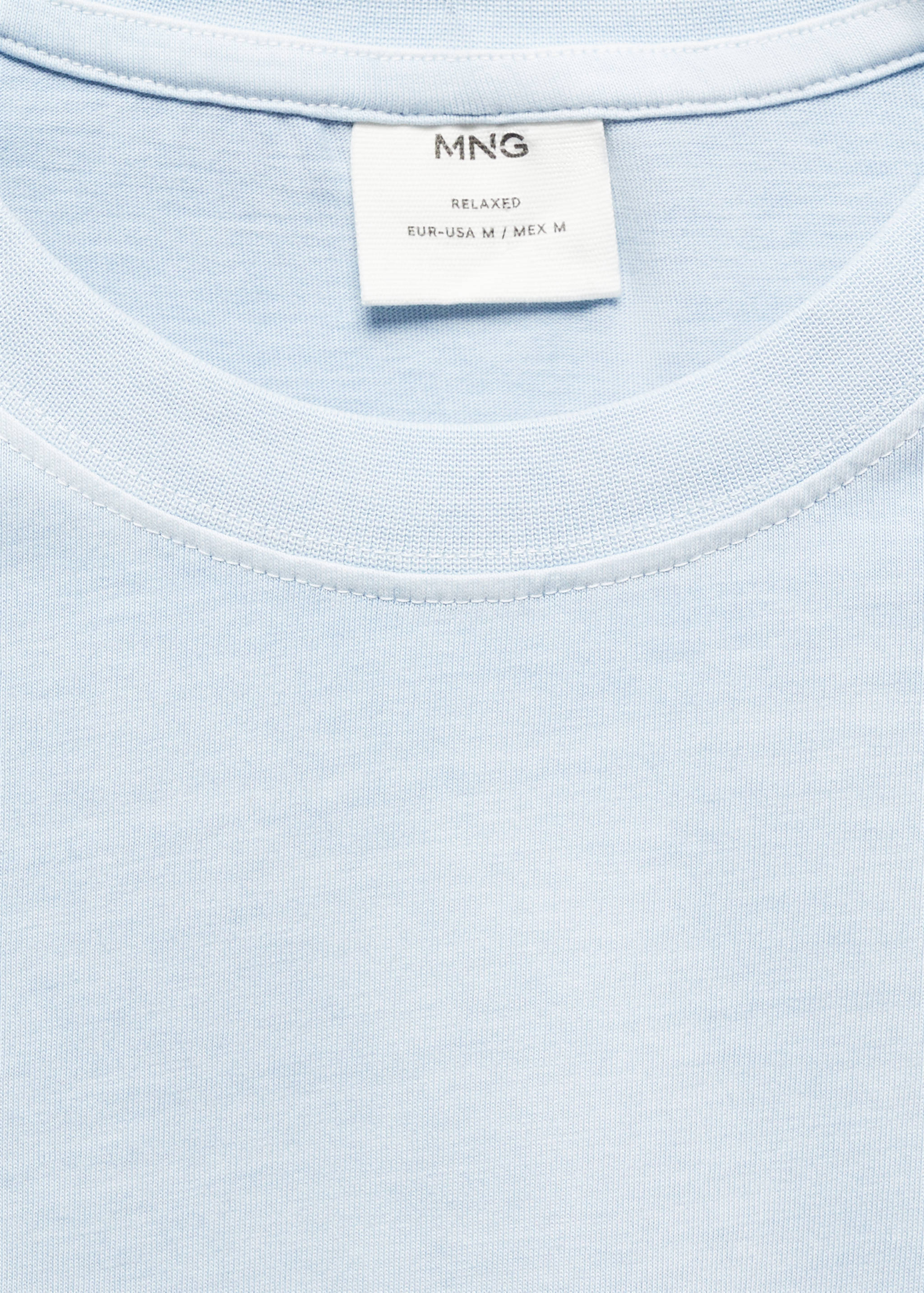 100% cotton relaxed-fit t-shirt - Details of the article 8