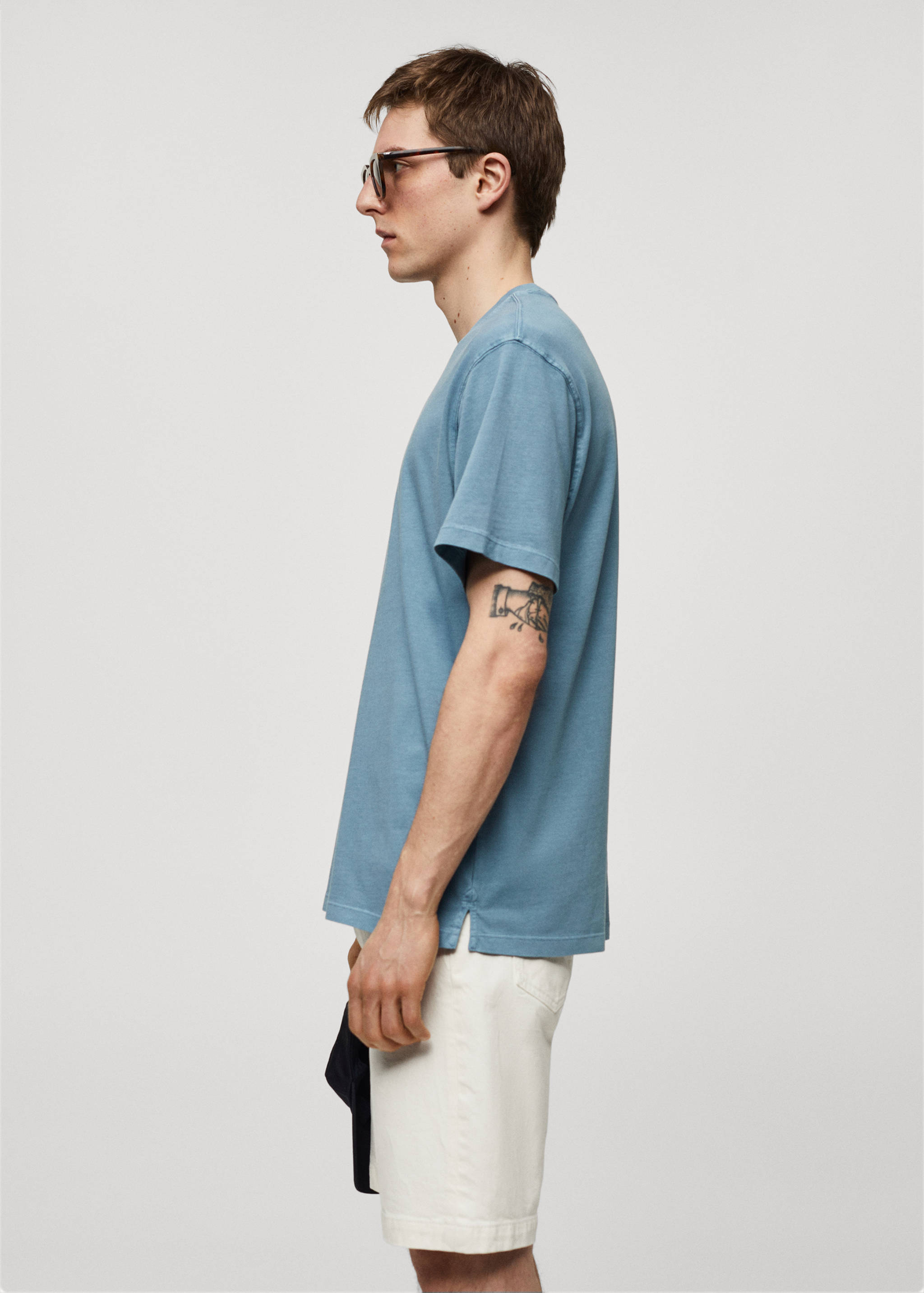 100% cotton relaxed-fit t-shirt - Details of the article 2