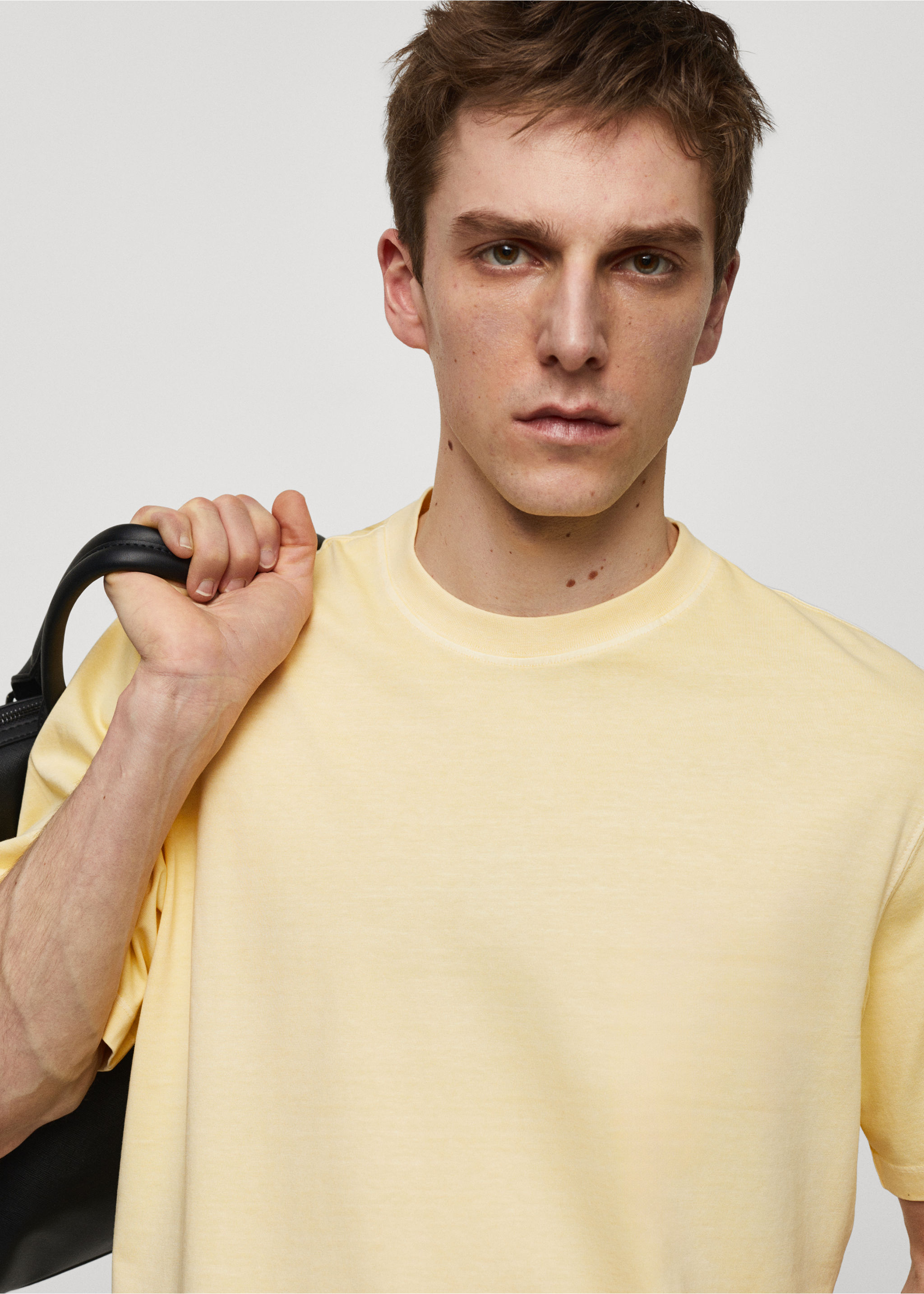 100% cotton relaxed-fit t-shirt - Details of the article 1