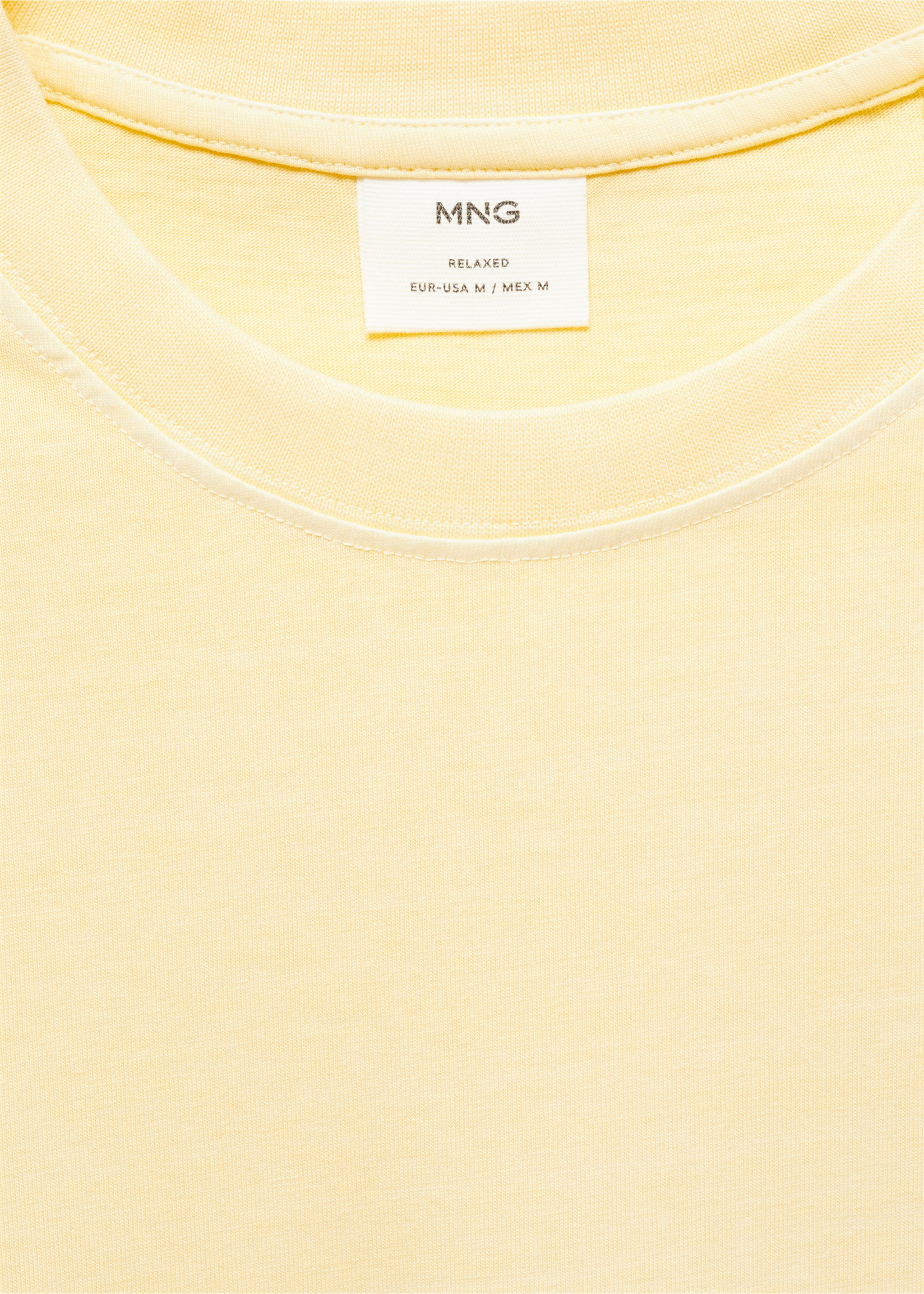 100% cotton relaxed-fit t-shirt - Details of the article 8