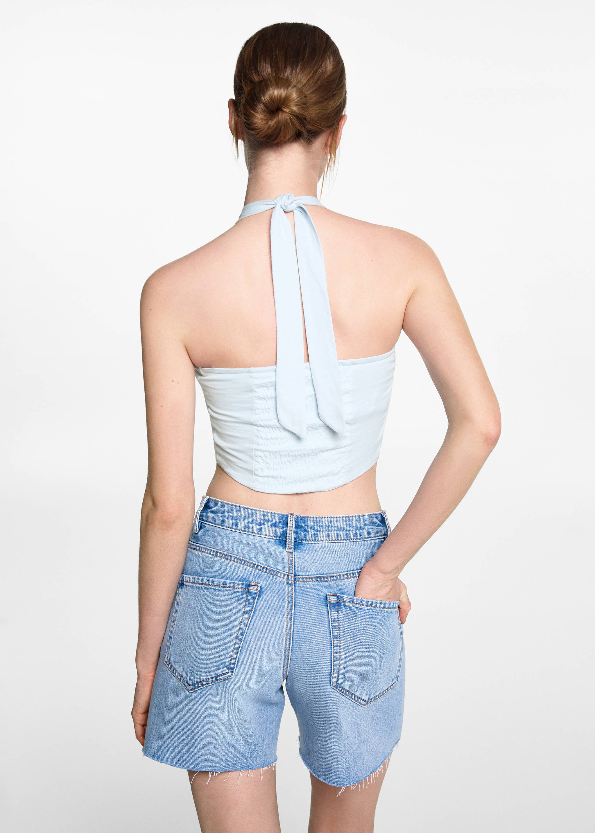 Top à emmanchures américaines - Verso de l’article