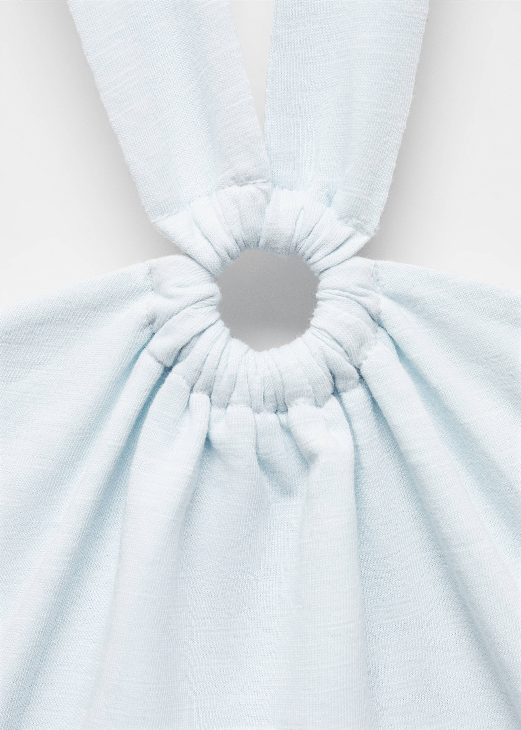 Top à emmanchures américaines - Détail de l'article 8, Bleu ciel. Ref: 67057708-00.