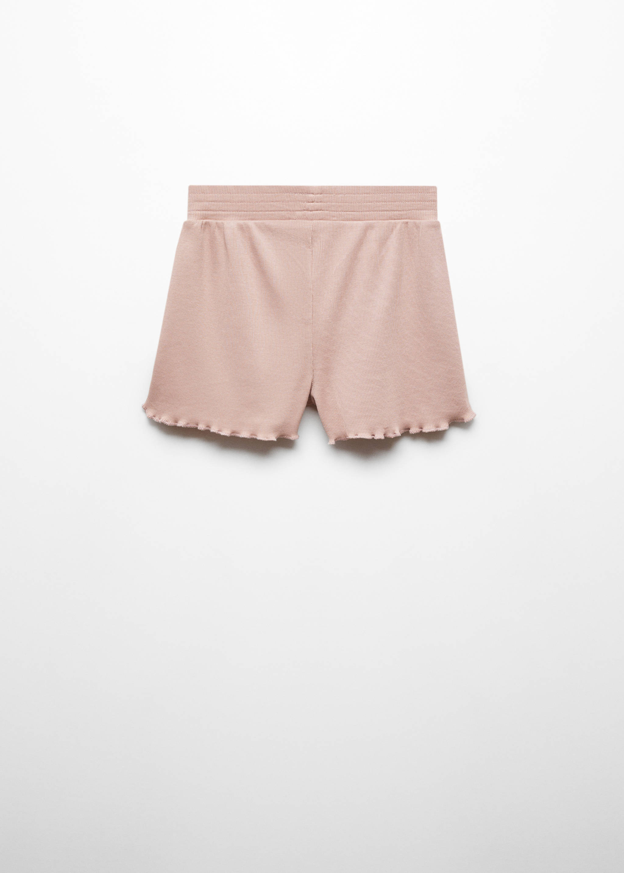 Baumwollshorts mit Gummibund - Rückseite des Artikels