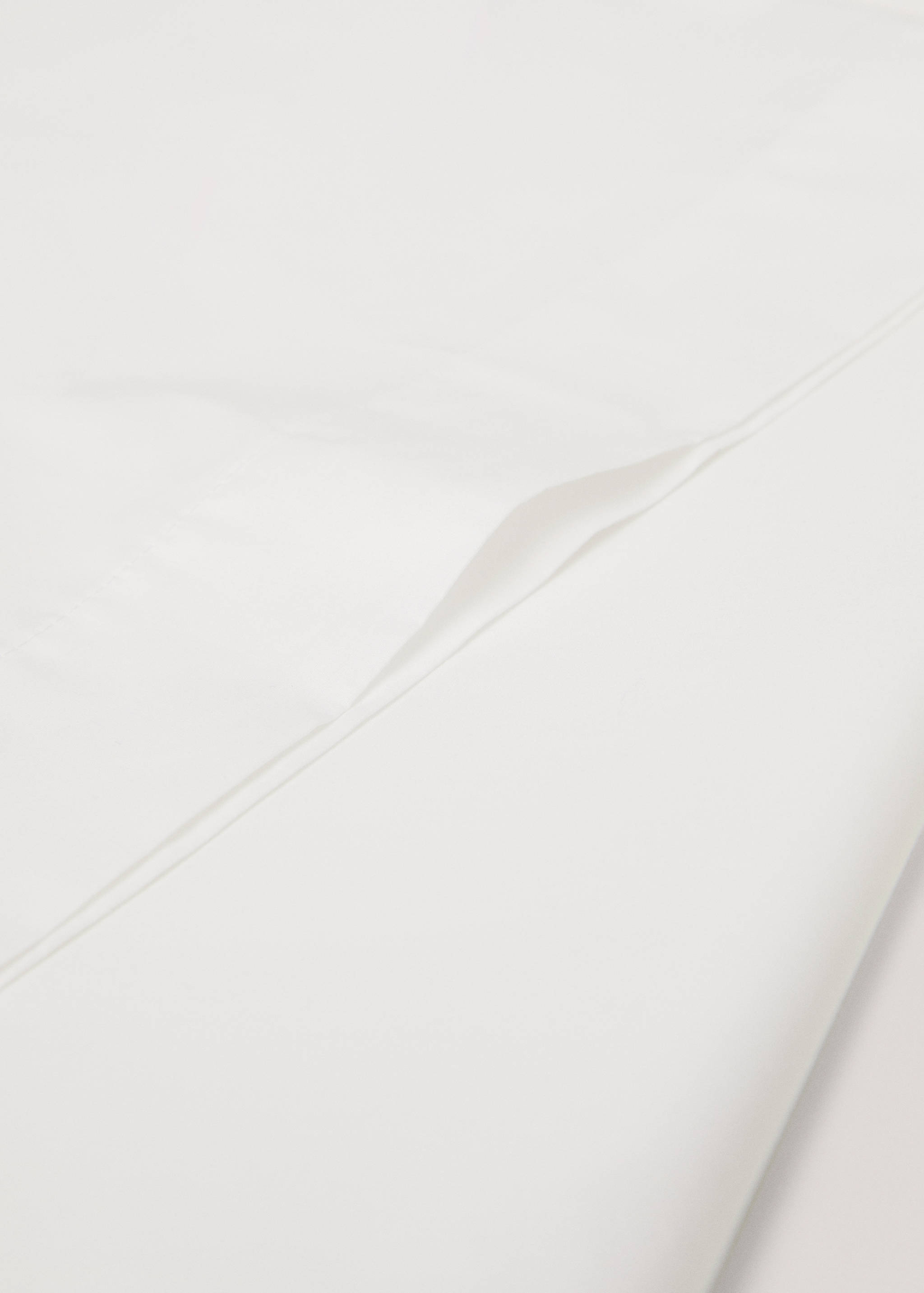 Funda de cojín algodón percal (500 hilos) 60x60cm (Pack de 2) - Detalle del artículo 2