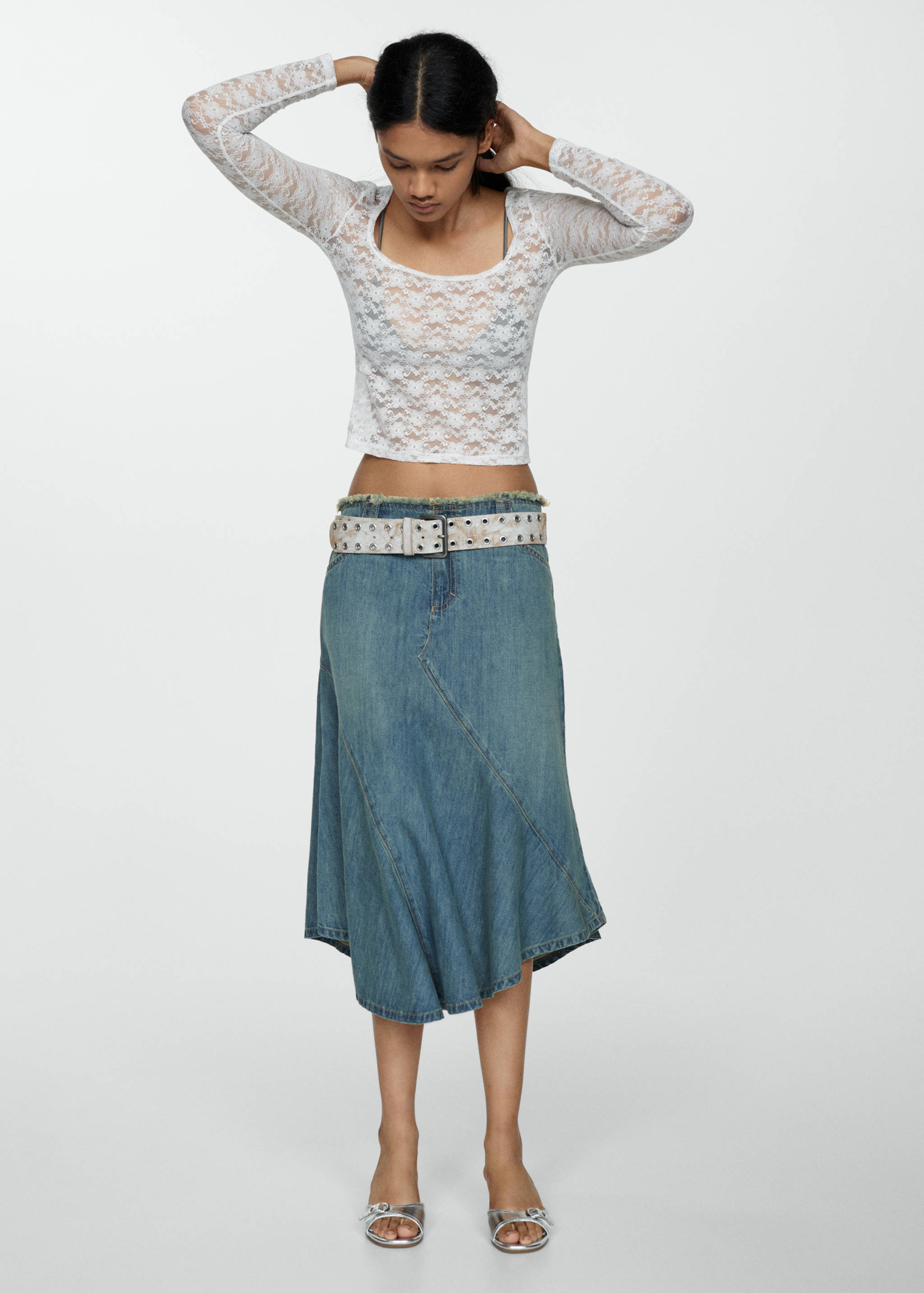 Floral lace top - General plane