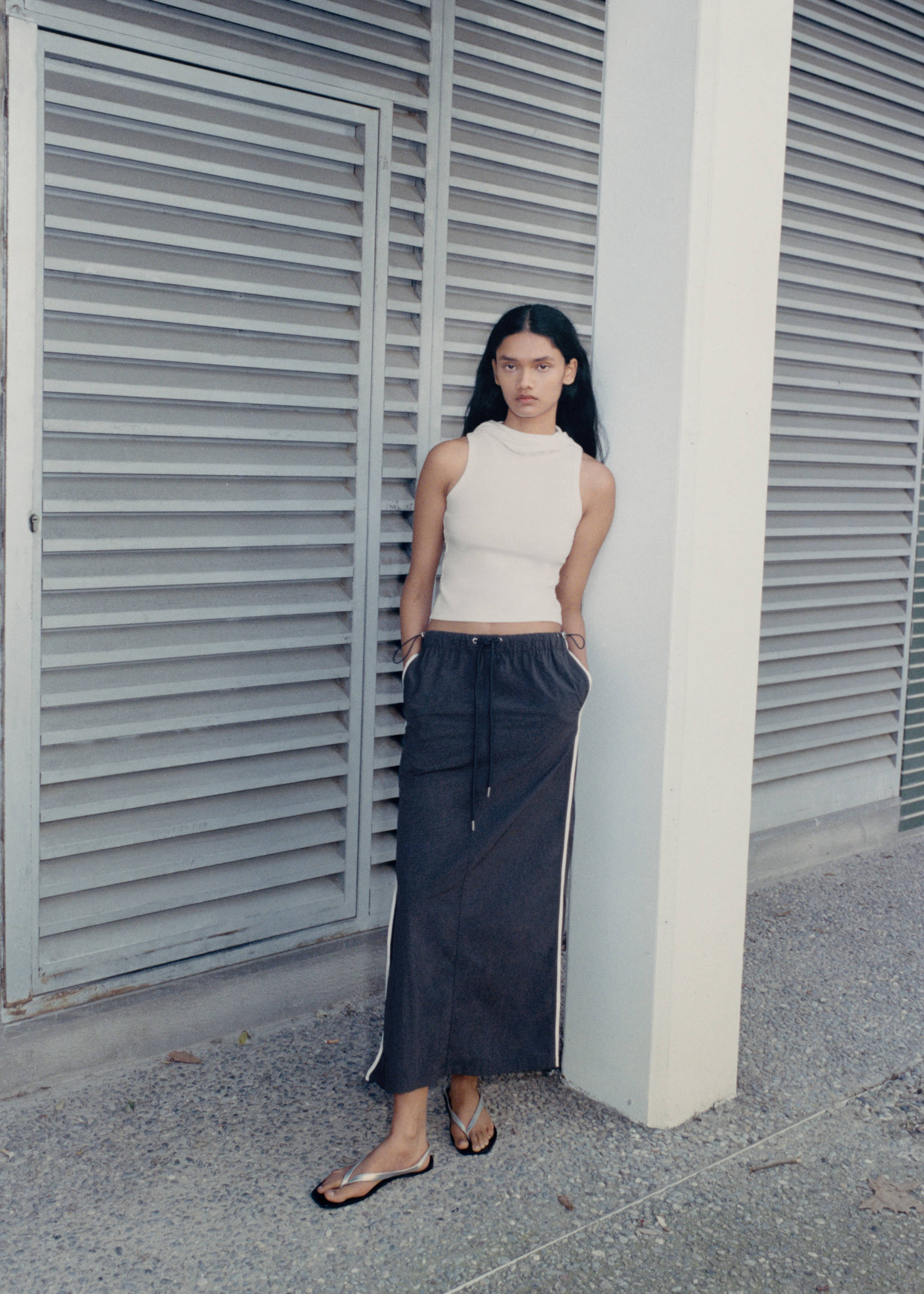 Jupe parachute fermeture Éclair latérale - Détail de l'article 6