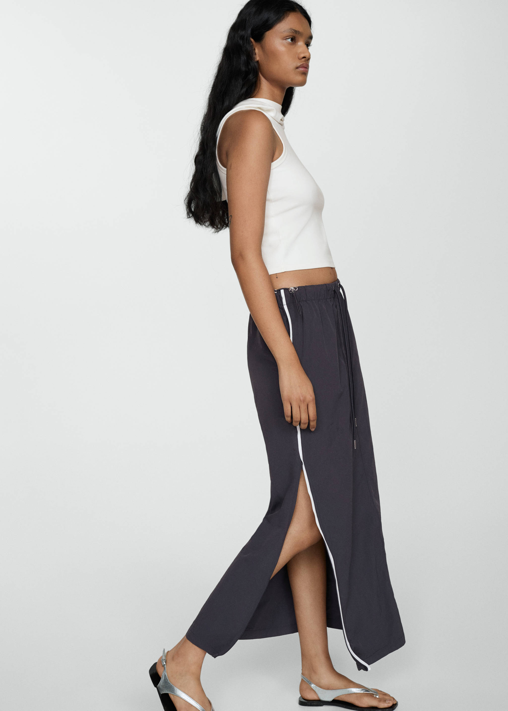 Jupe parachute fermeture Éclair latérale - Détail de l'article 2