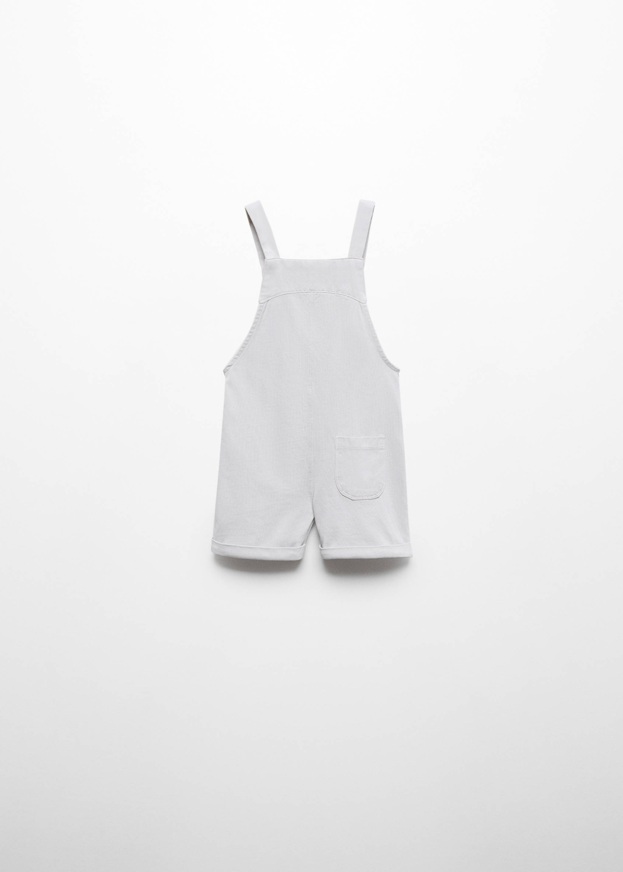 Cotton dungarees - Reverse of the article