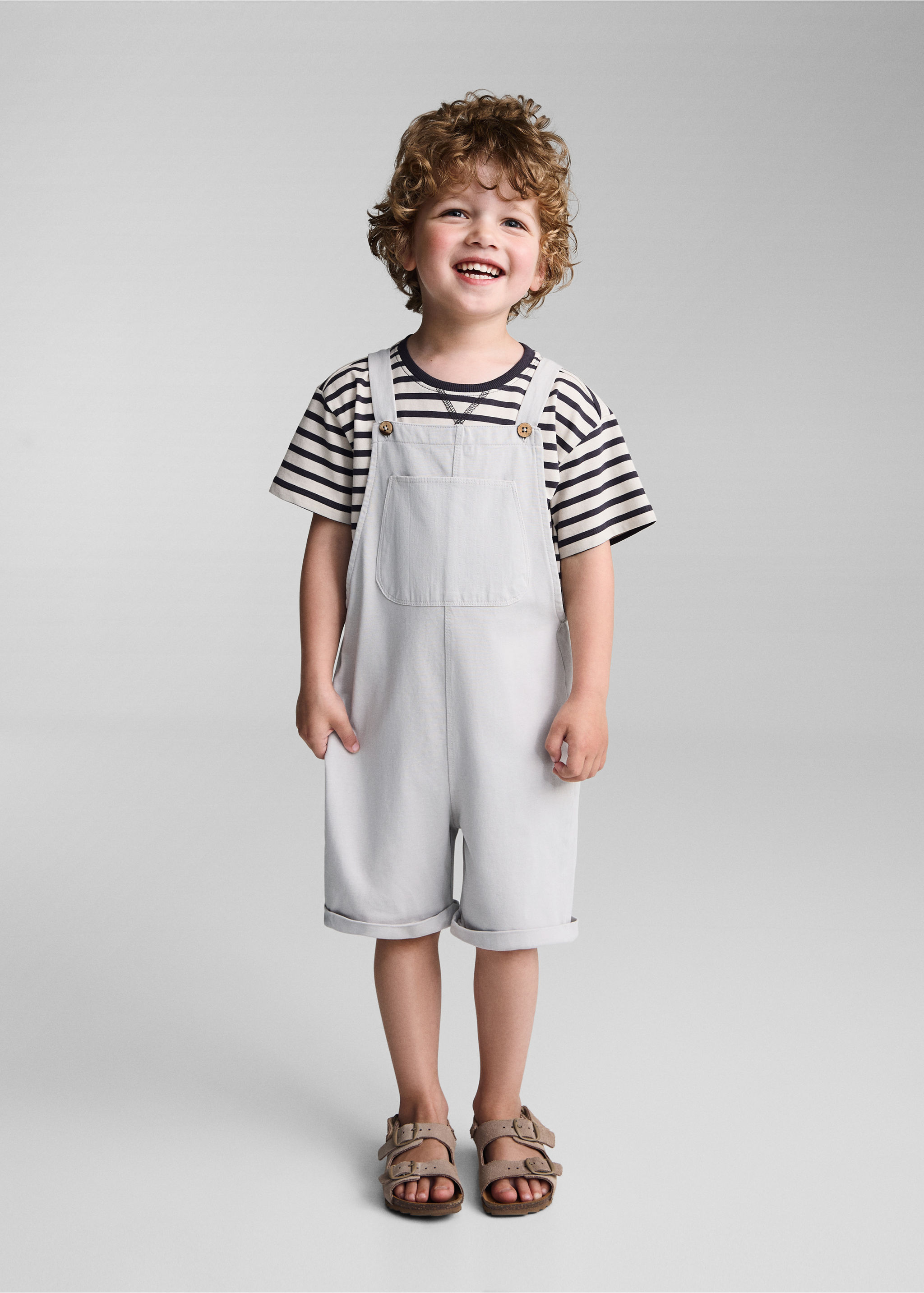 Cotton dungarees - General plane