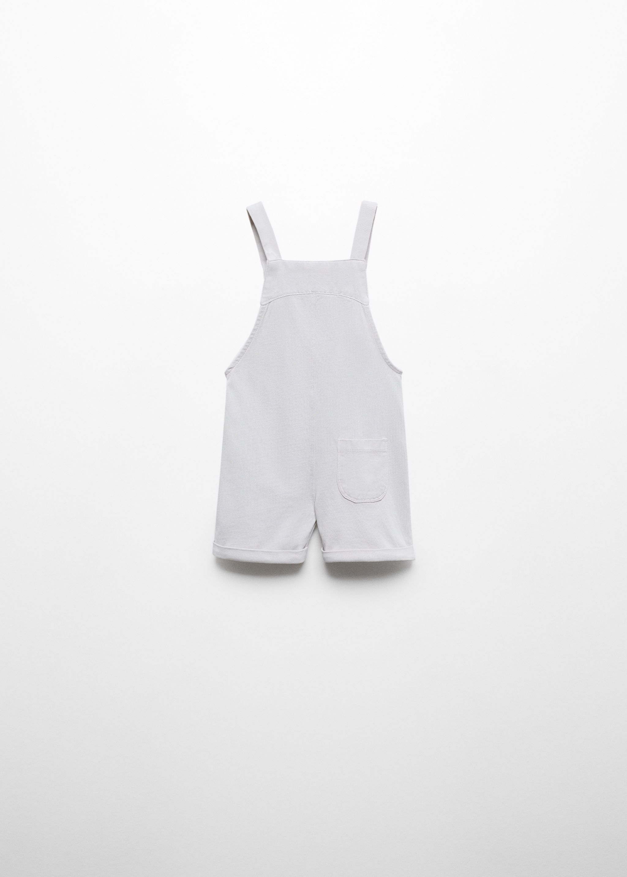 Cotton dungarees - Reverse of the article