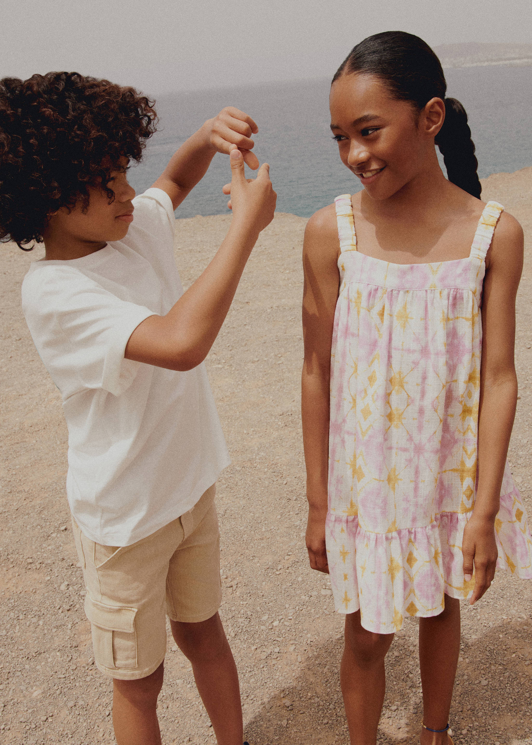 Printed cotton dress - Details of the article 6