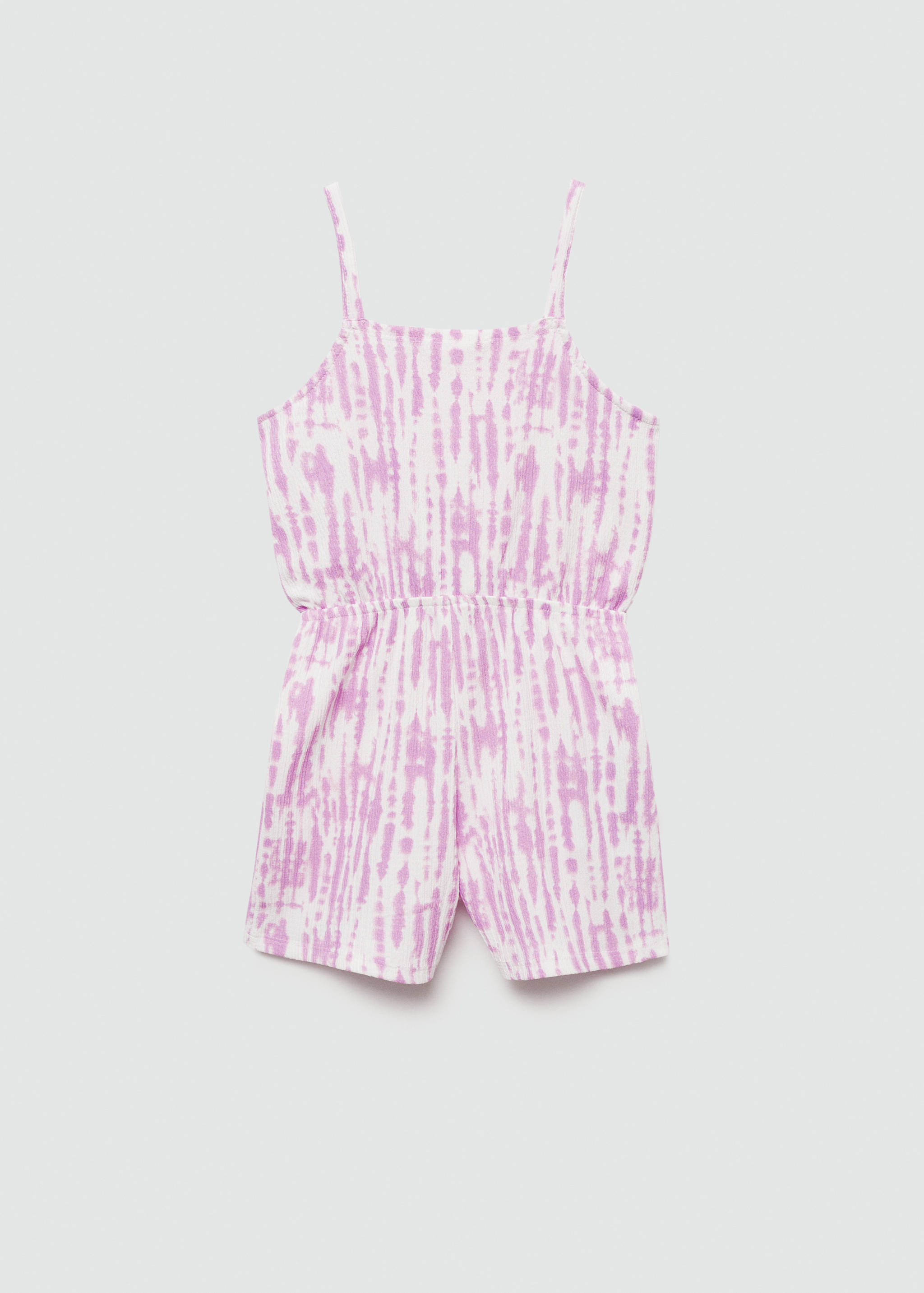 Tie-dye printed jumpsuit - Reverse of the article